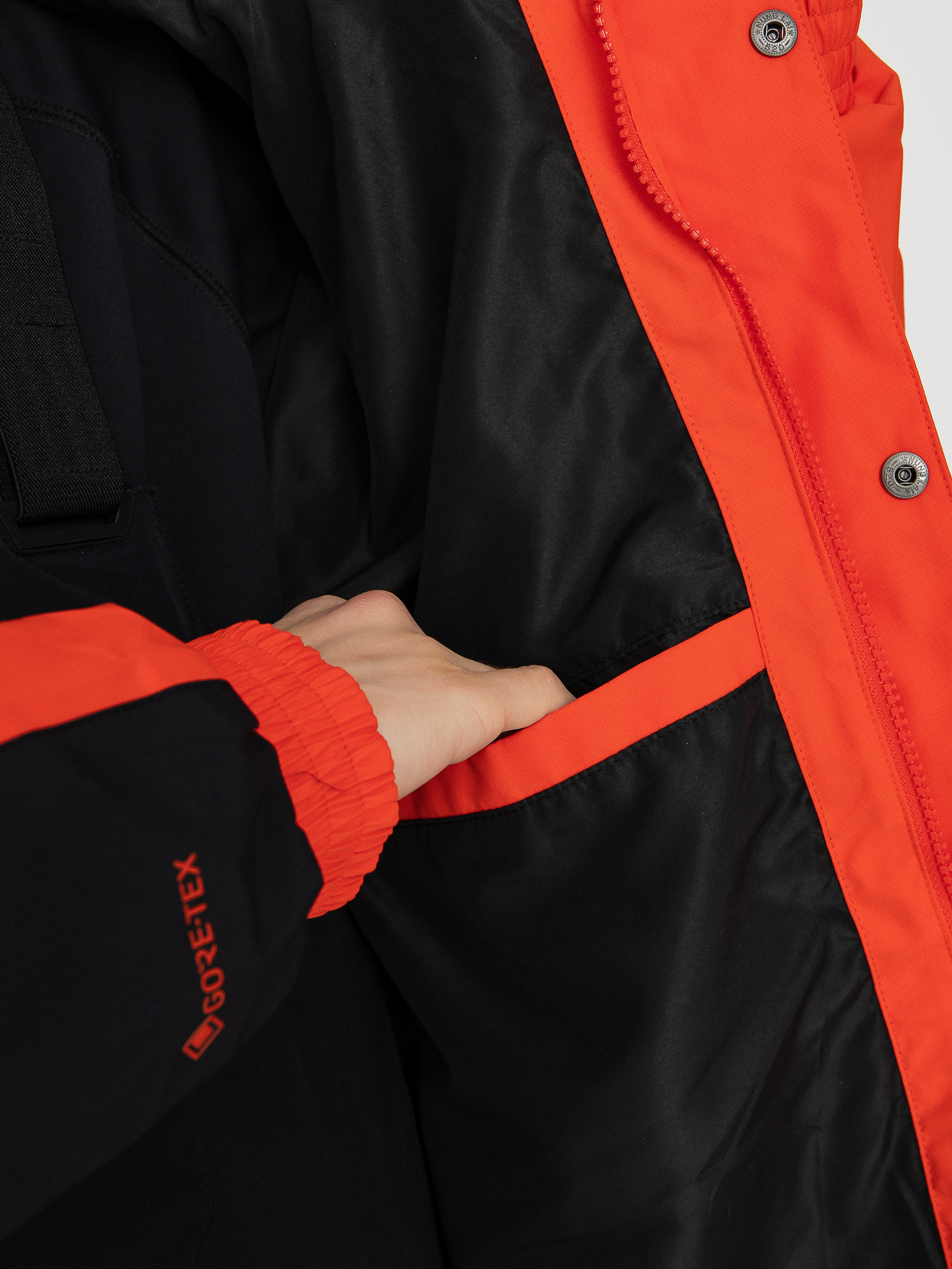 Férfi Volcom Longo Gore Tex Snowboard dzseki (orange shock)