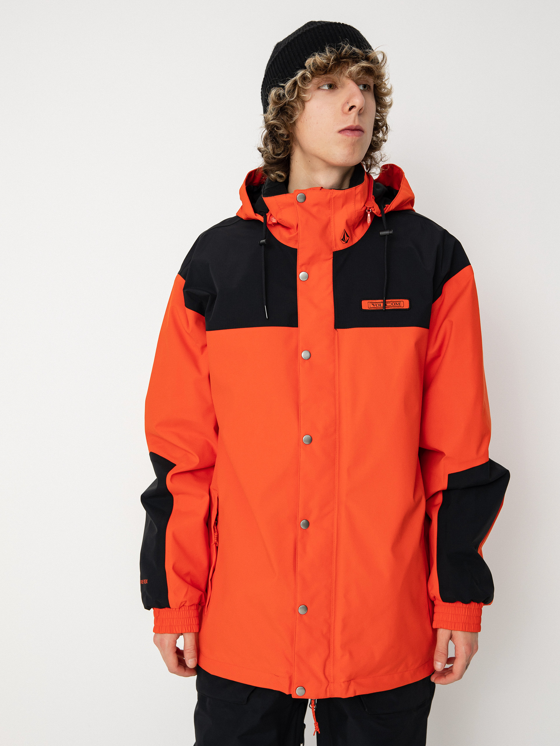Férfi Volcom Longo Gore Tex Snowboard dzseki (orange shock)