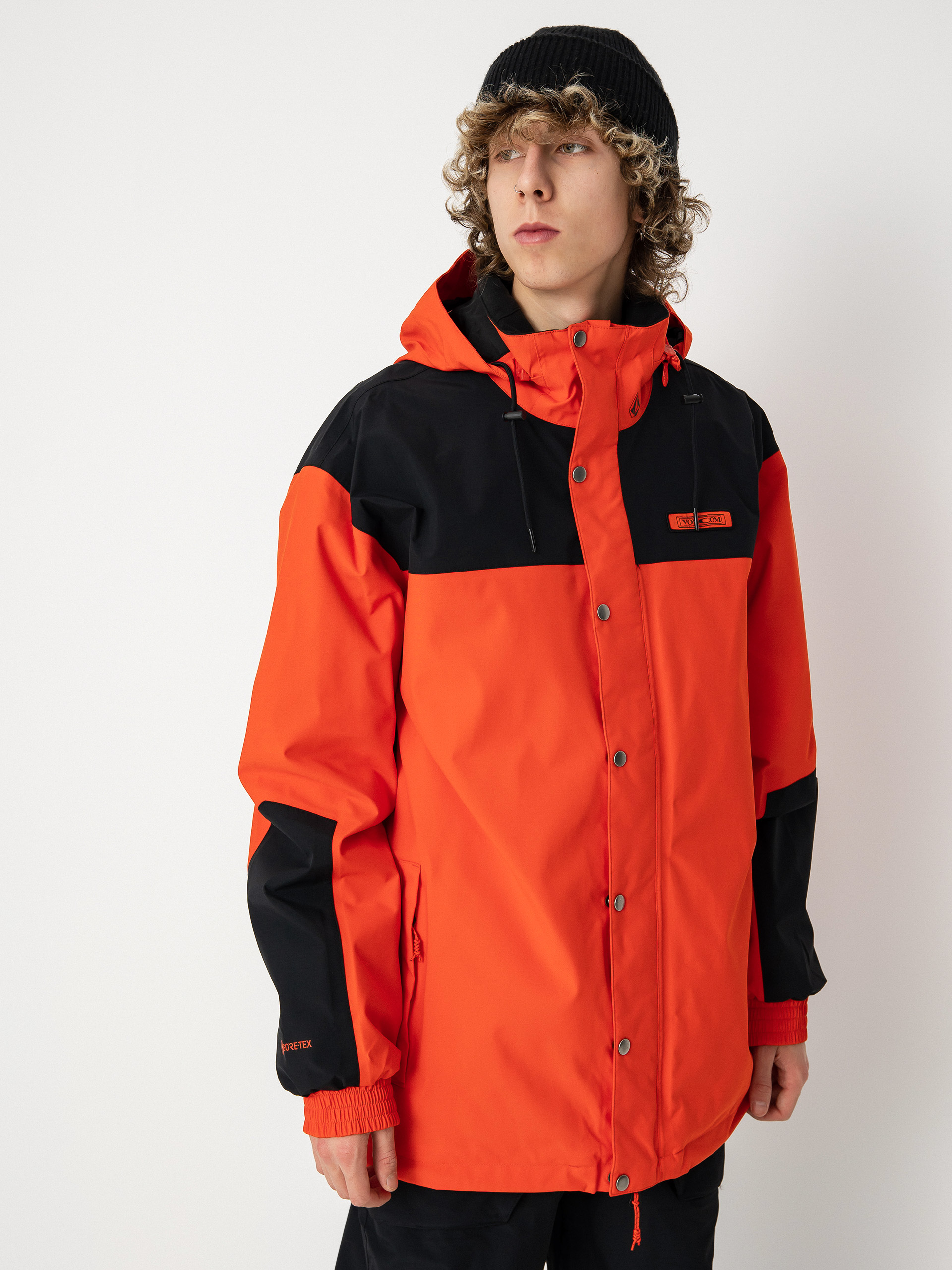 Férfi Volcom Longo Gore Tex Snowboard dzseki (orange shock)