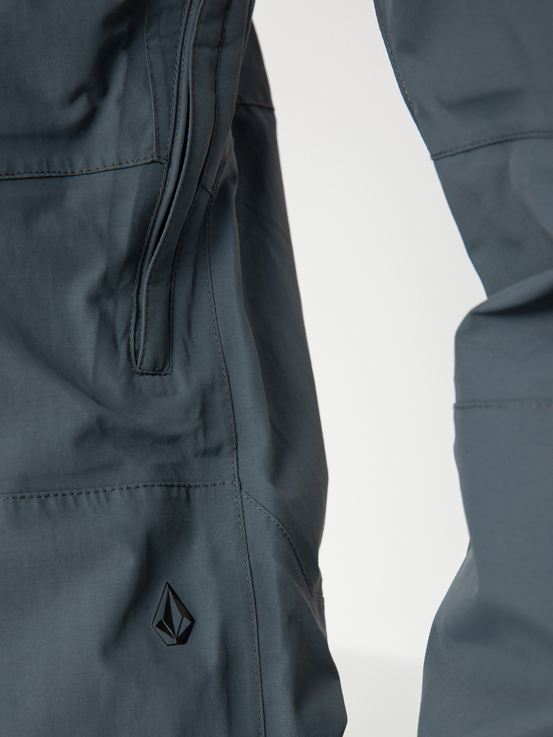 Férfi Volcom Rain Gore Tex Bib Overall Snowboard nadrág (dark grey)