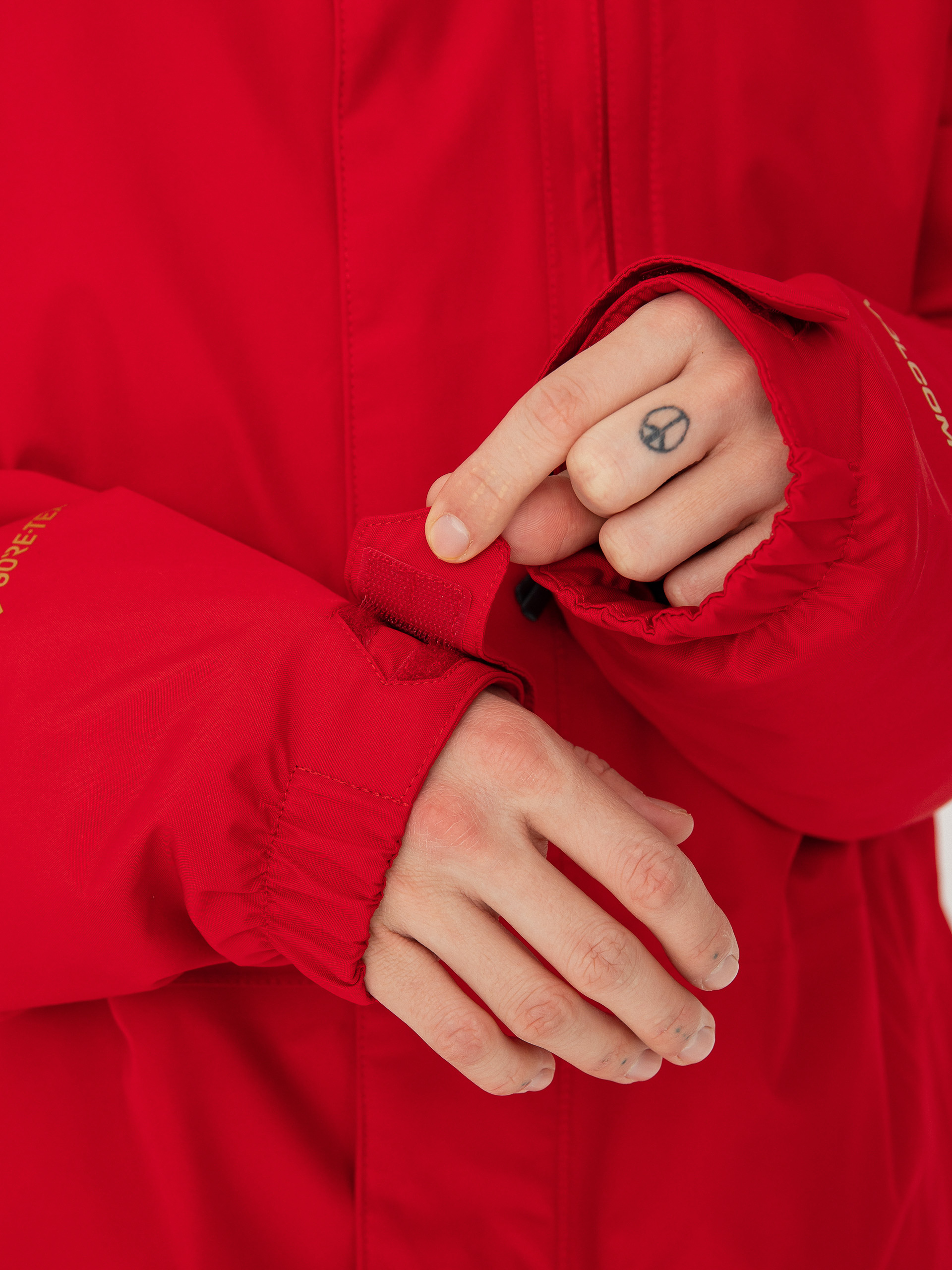 Férfi Volcom Dua Ins Gore Tex Snowboard dzseki (red)