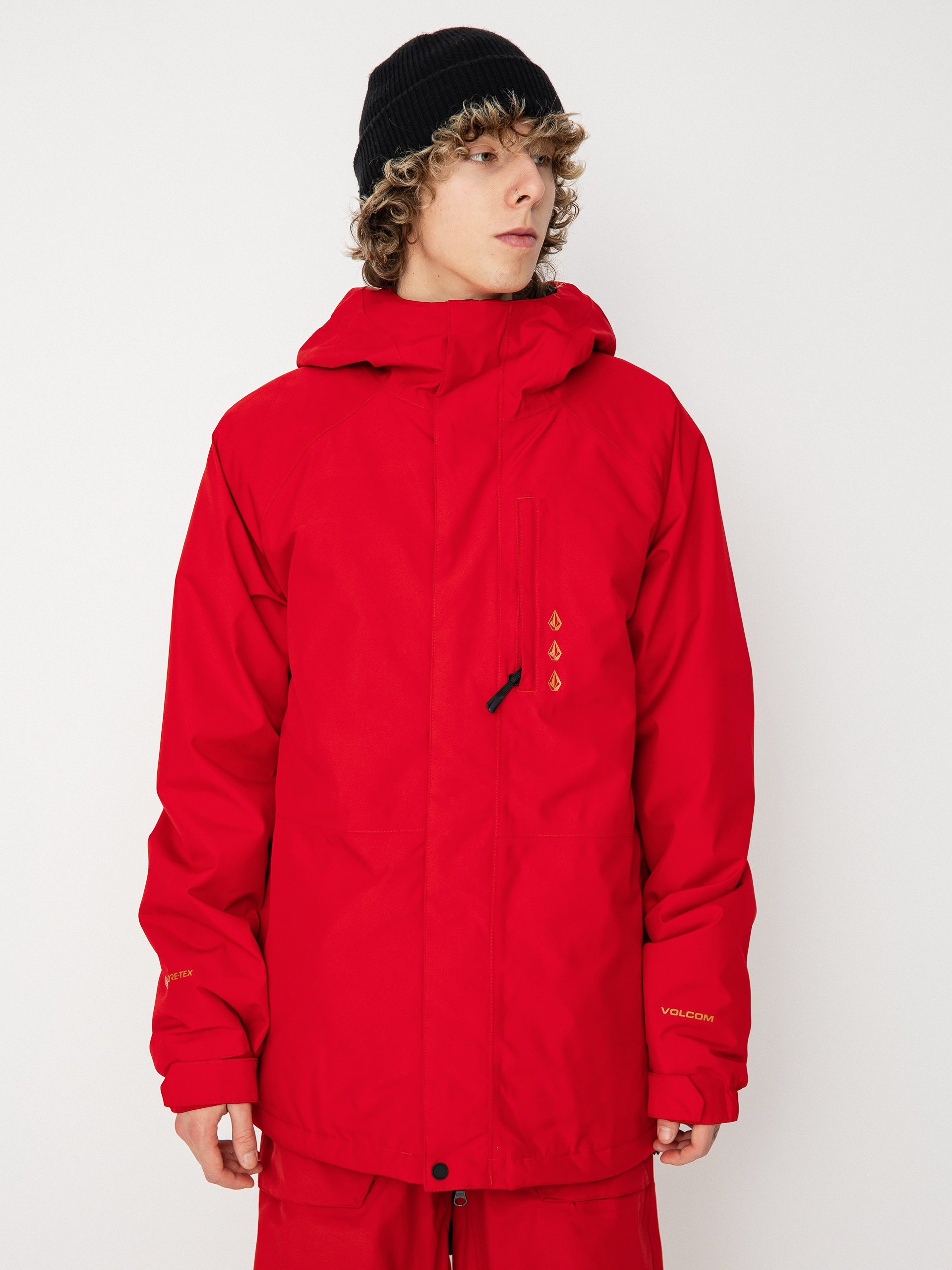 Férfi Volcom Dua Ins Gore Tex Snowboard dzseki (red)