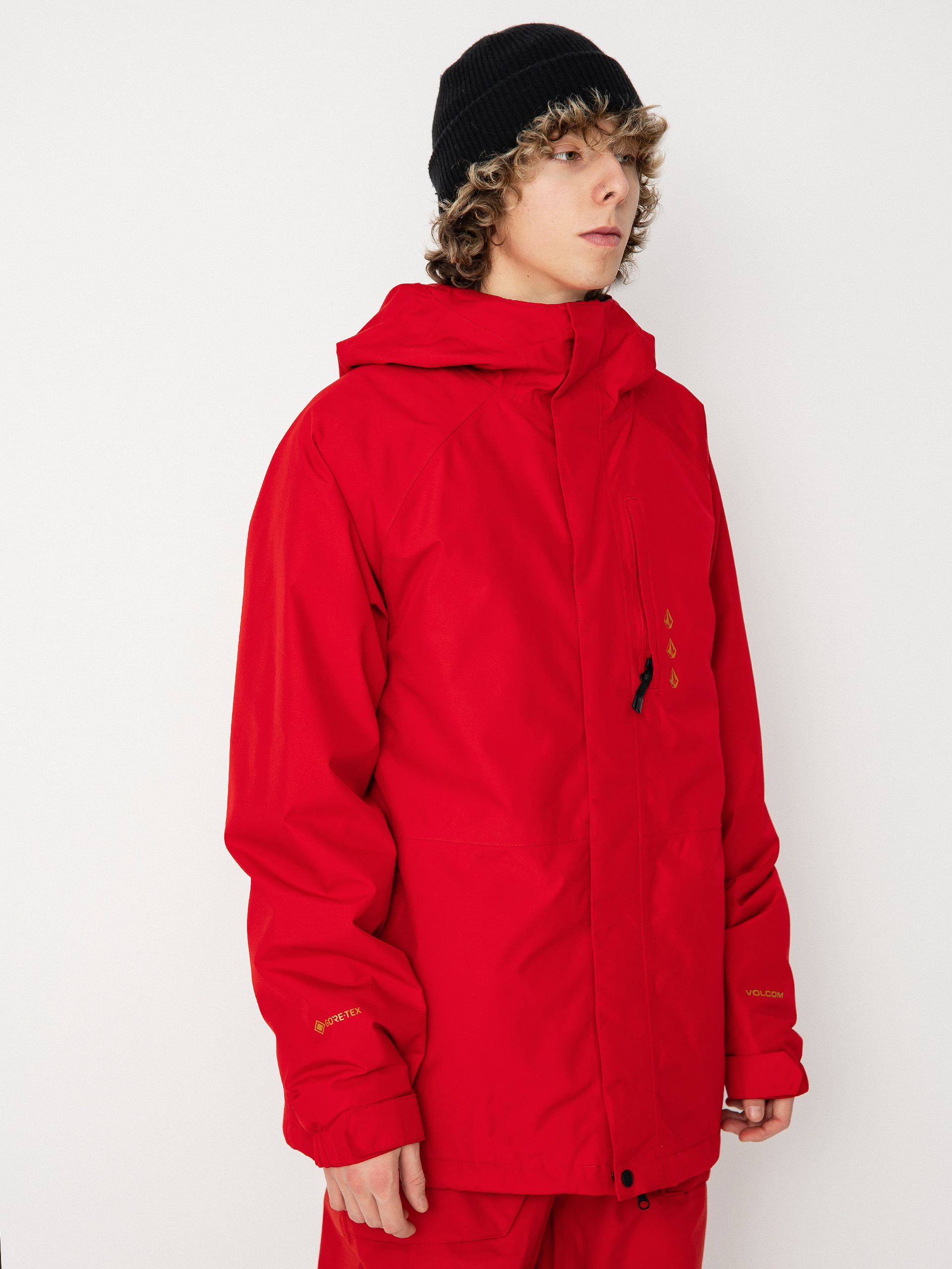 Férfi Volcom Dua Ins Gore Tex Snowboard dzseki (red)