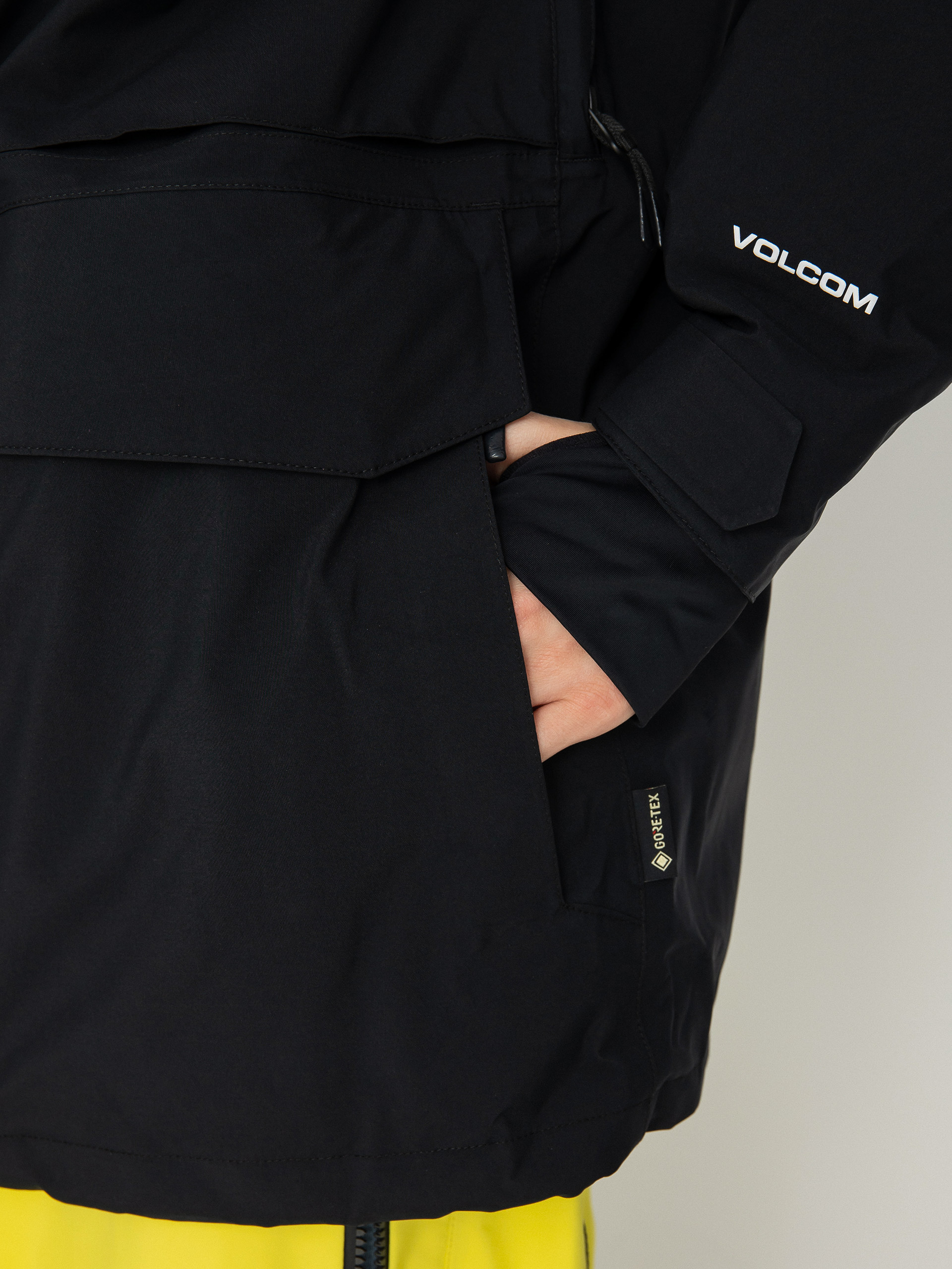 Férfi Volcom Stone Stretch Gore Tex Snowboard dzseki (black)