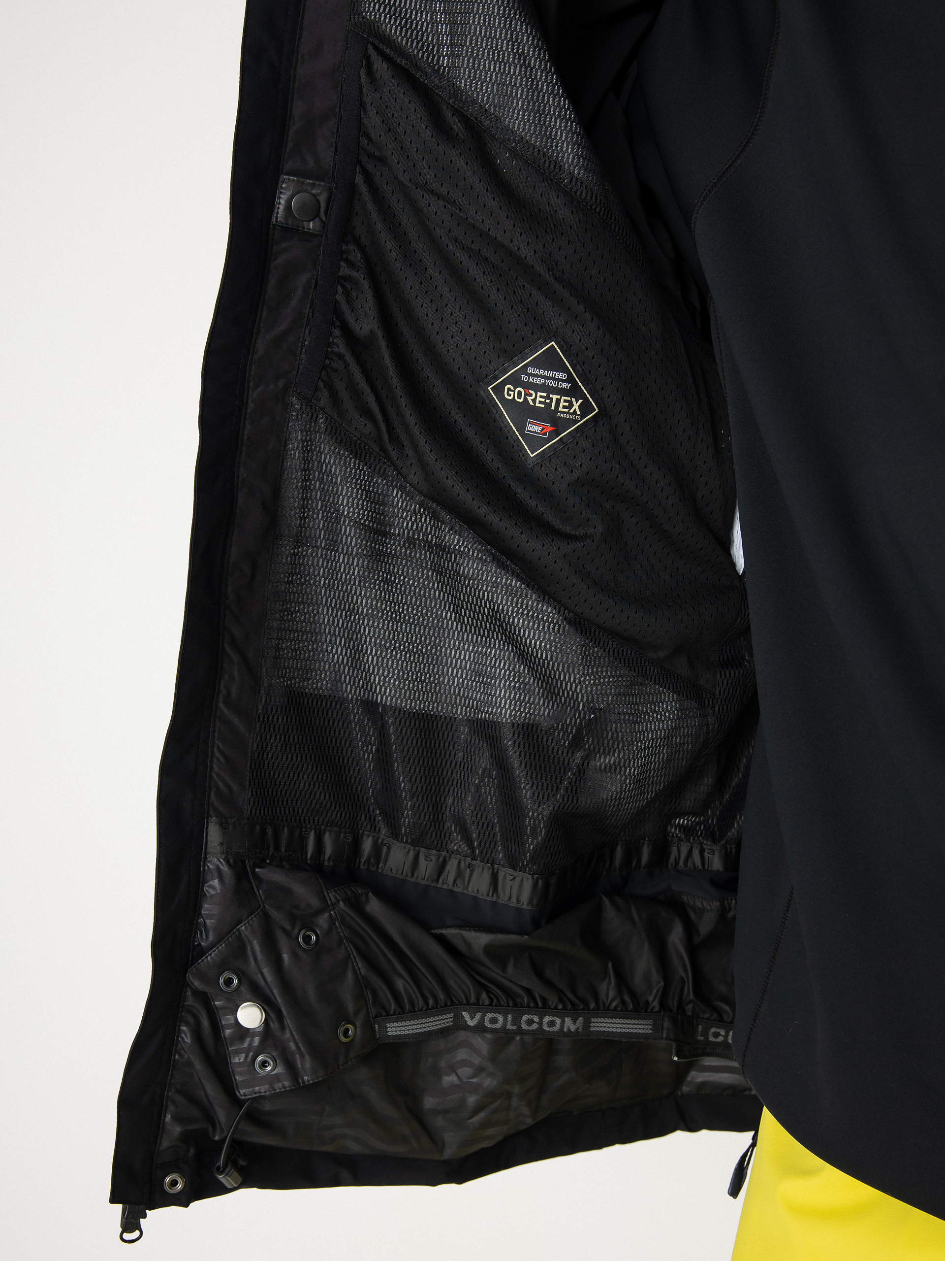 Férfi Volcom Stone Stretch Gore Tex Snowboard dzseki (black)