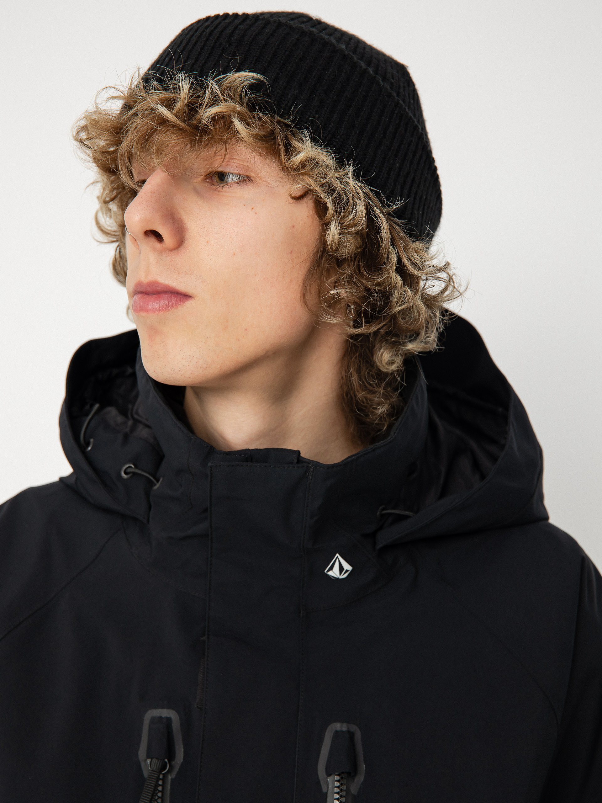 Férfi Volcom Stone Stretch Gore Tex Snowboard dzseki (black)