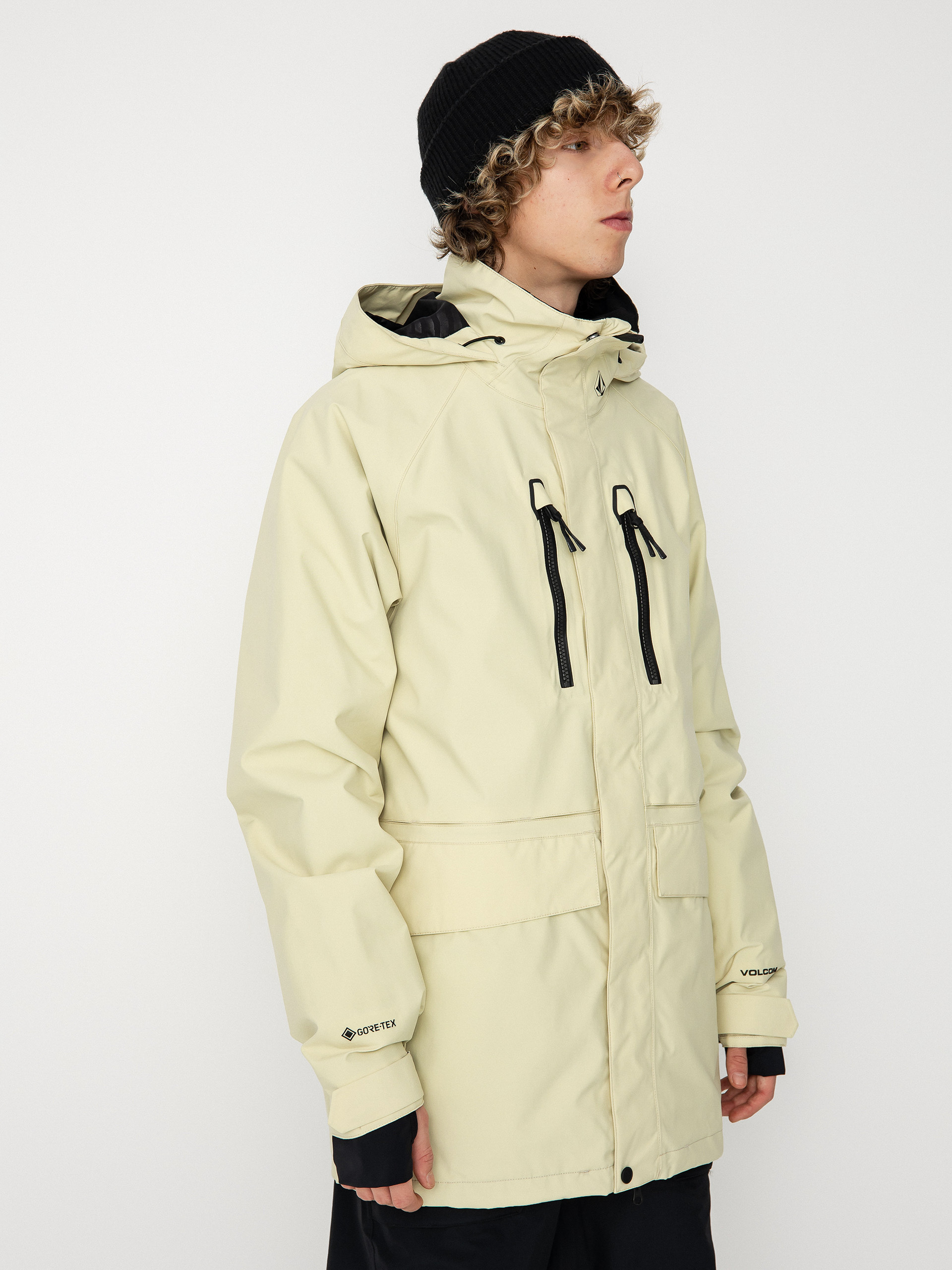 Férfi Volcom Stone Stretch Gore Tex Snowboard dzseki (khaki)