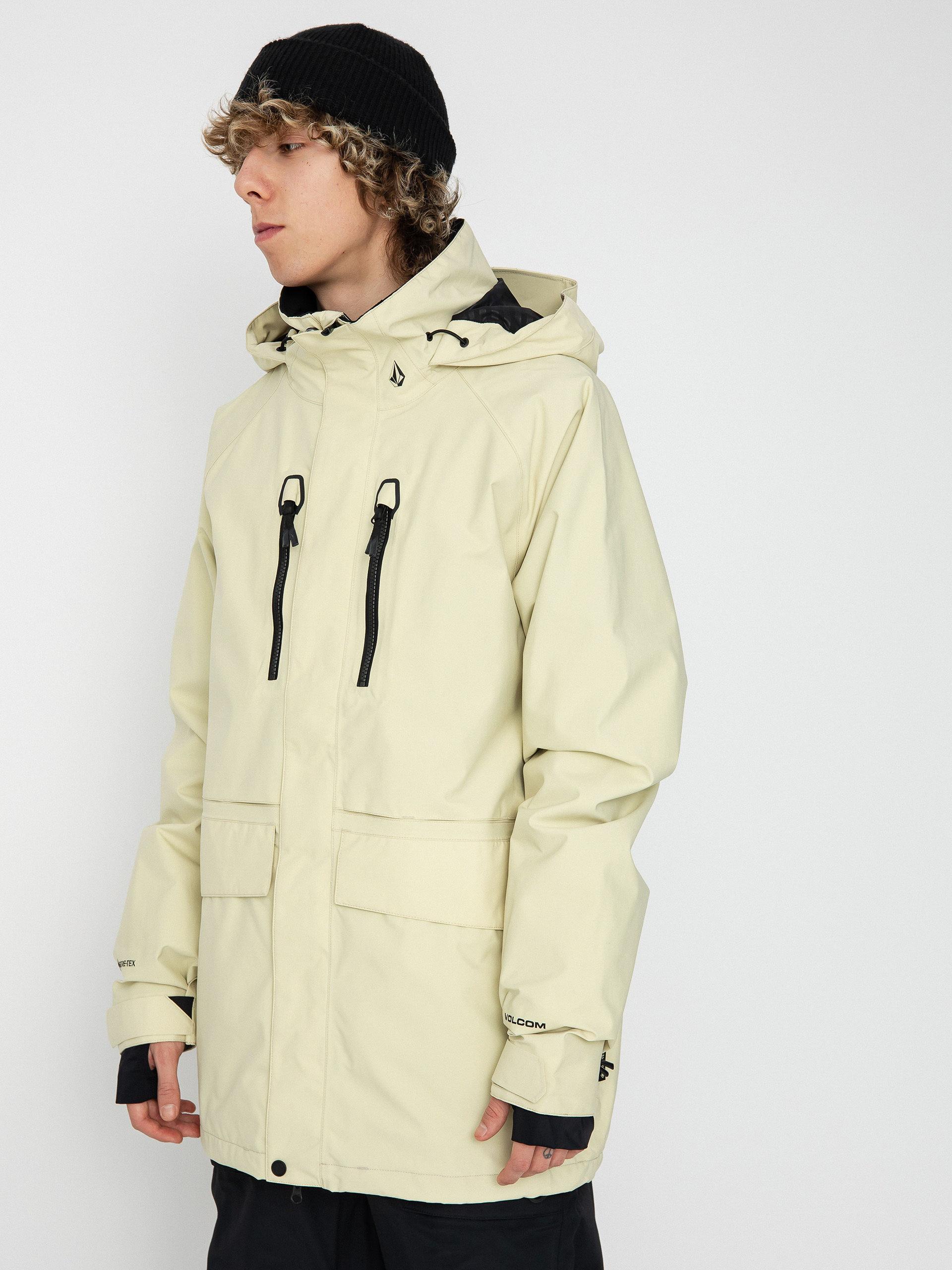 Férfi Volcom Stone Stretch Gore Tex Snowboard dzseki (khaki)