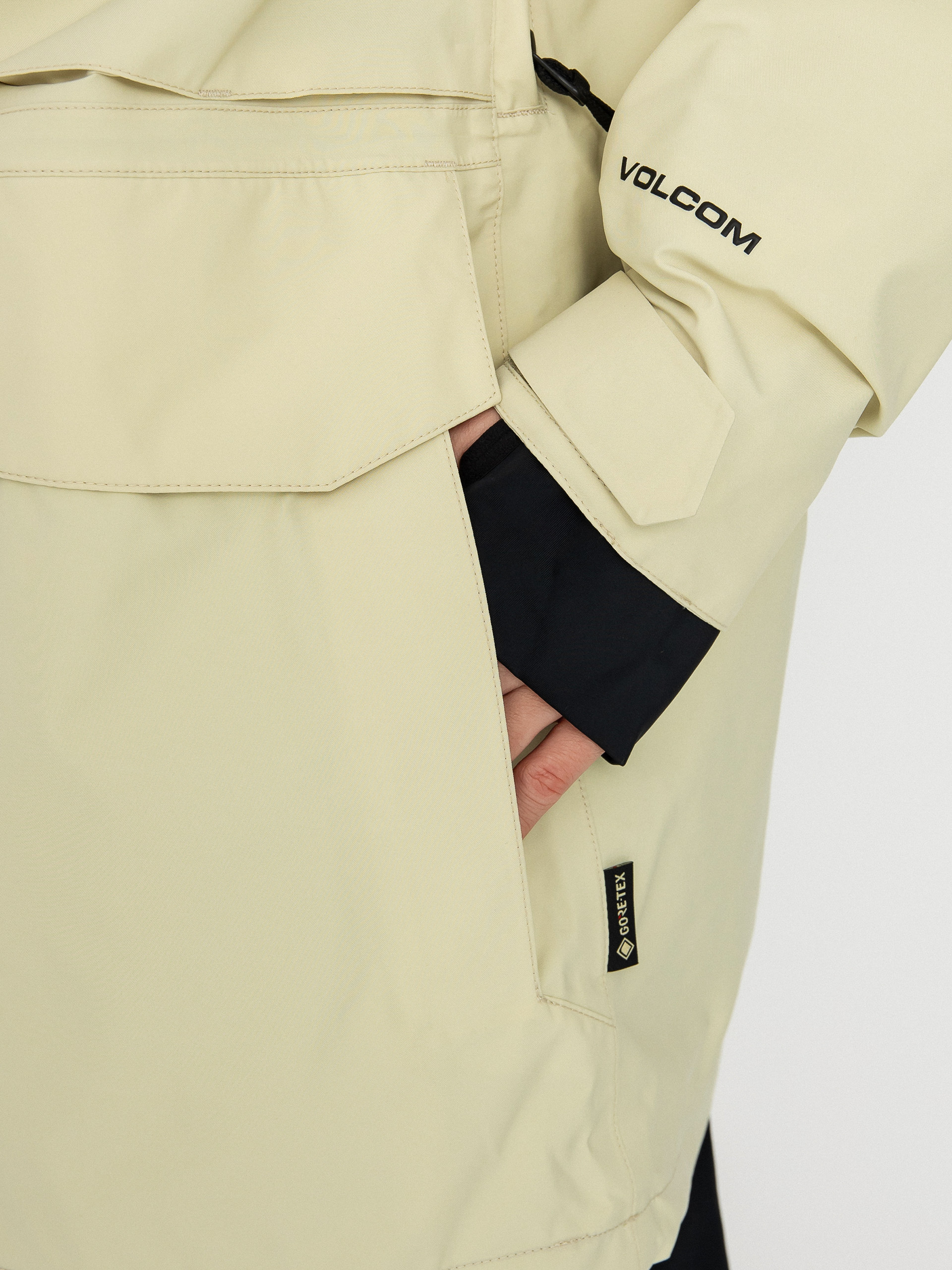 Férfi Volcom Stone Stretch Gore Tex Snowboard dzseki (khaki)