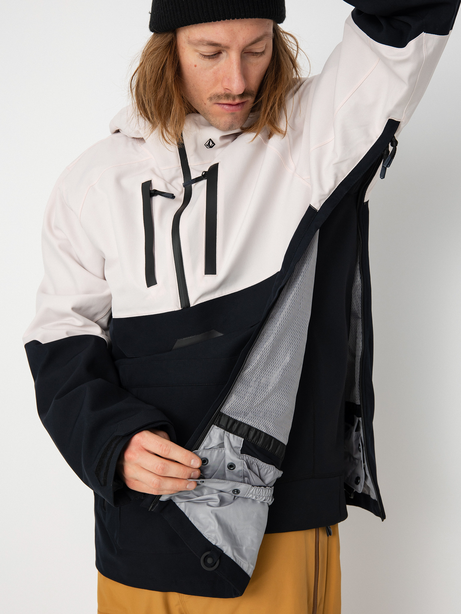 Férfi Volcom Brighton Pullover Snowboard dzseki (party pink)