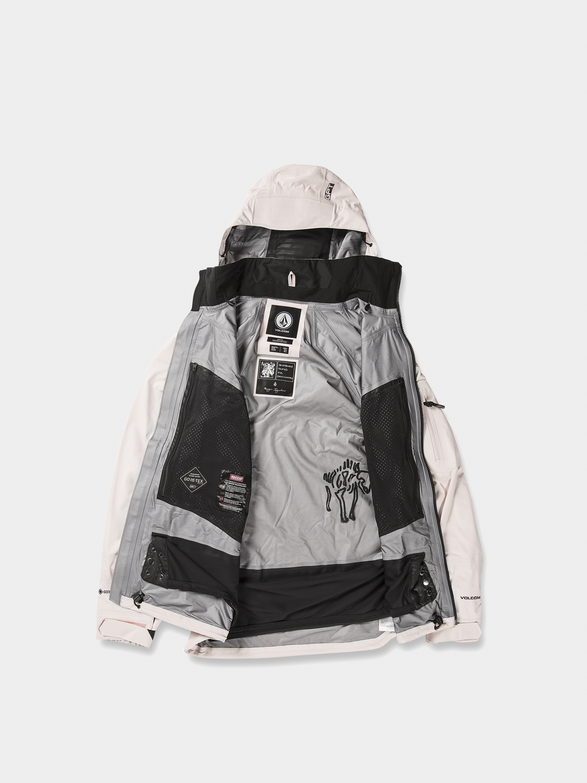 Férfi Volcom Guch Stretch Gore Snowboard dzseki (party pink)