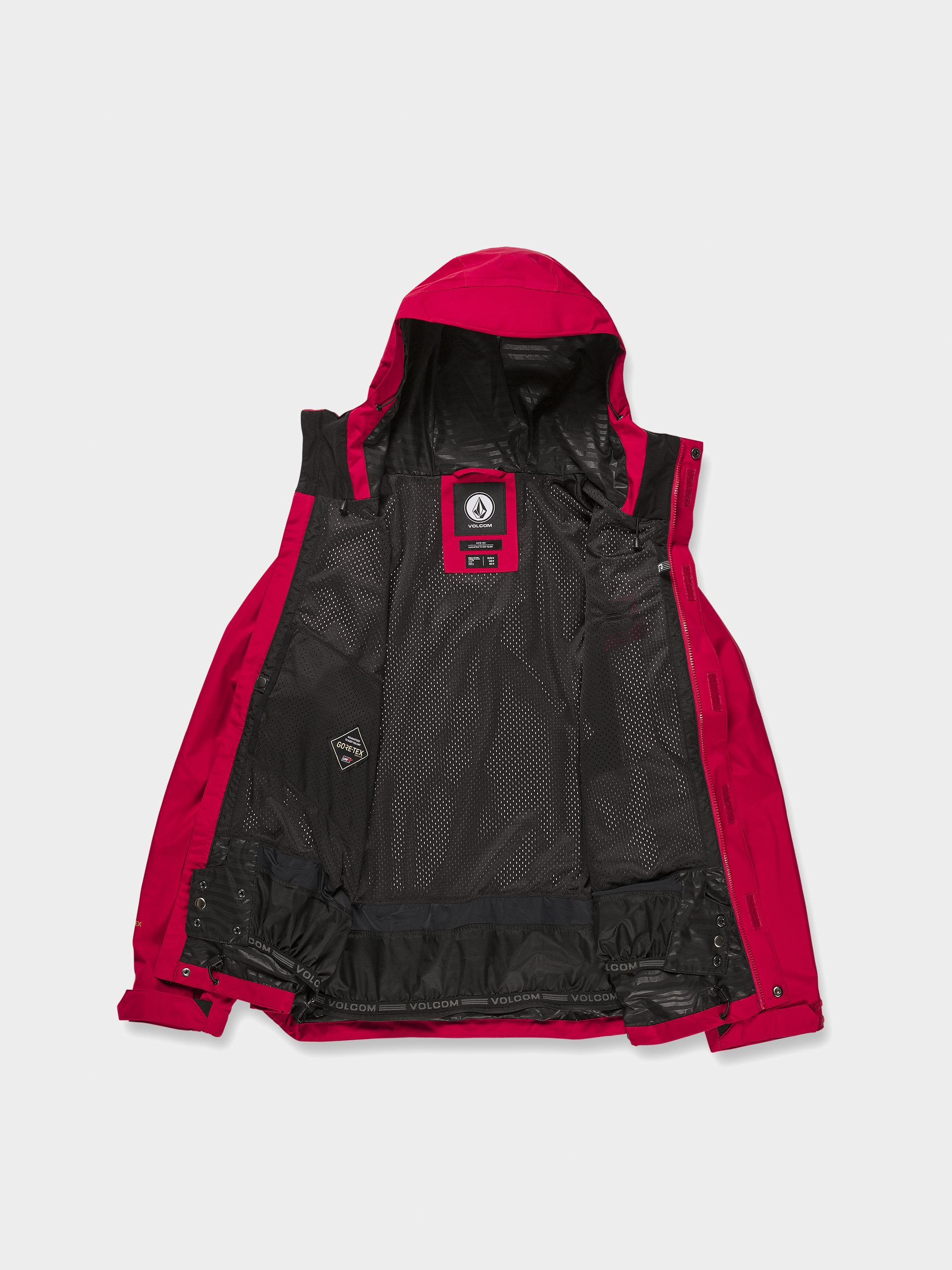 Férfi Volcom Dua Gore Tex Snowboard dzseki (red)