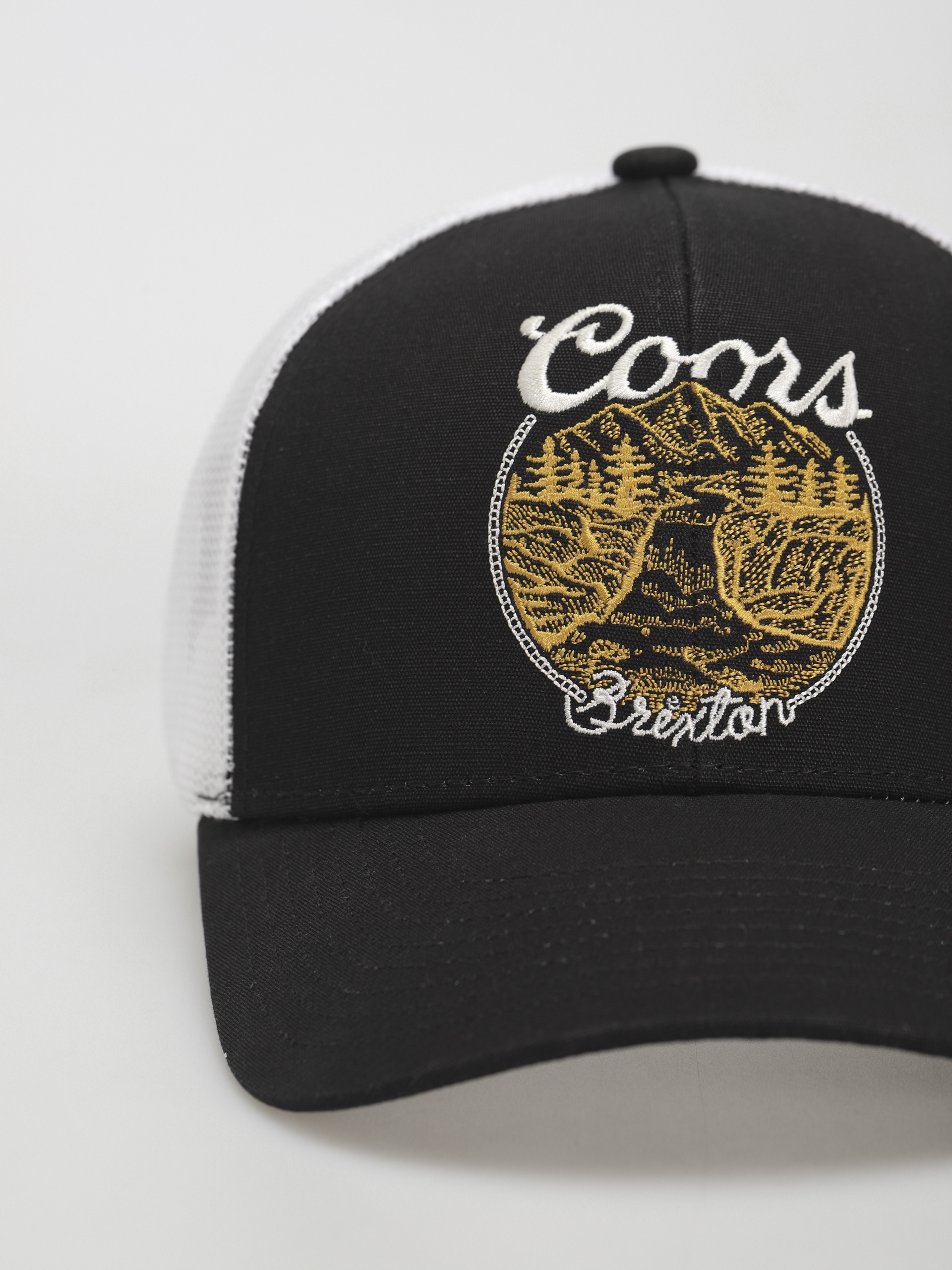 Brixton Coors Rocky Mp Mesh Baseball sapka (black/white)