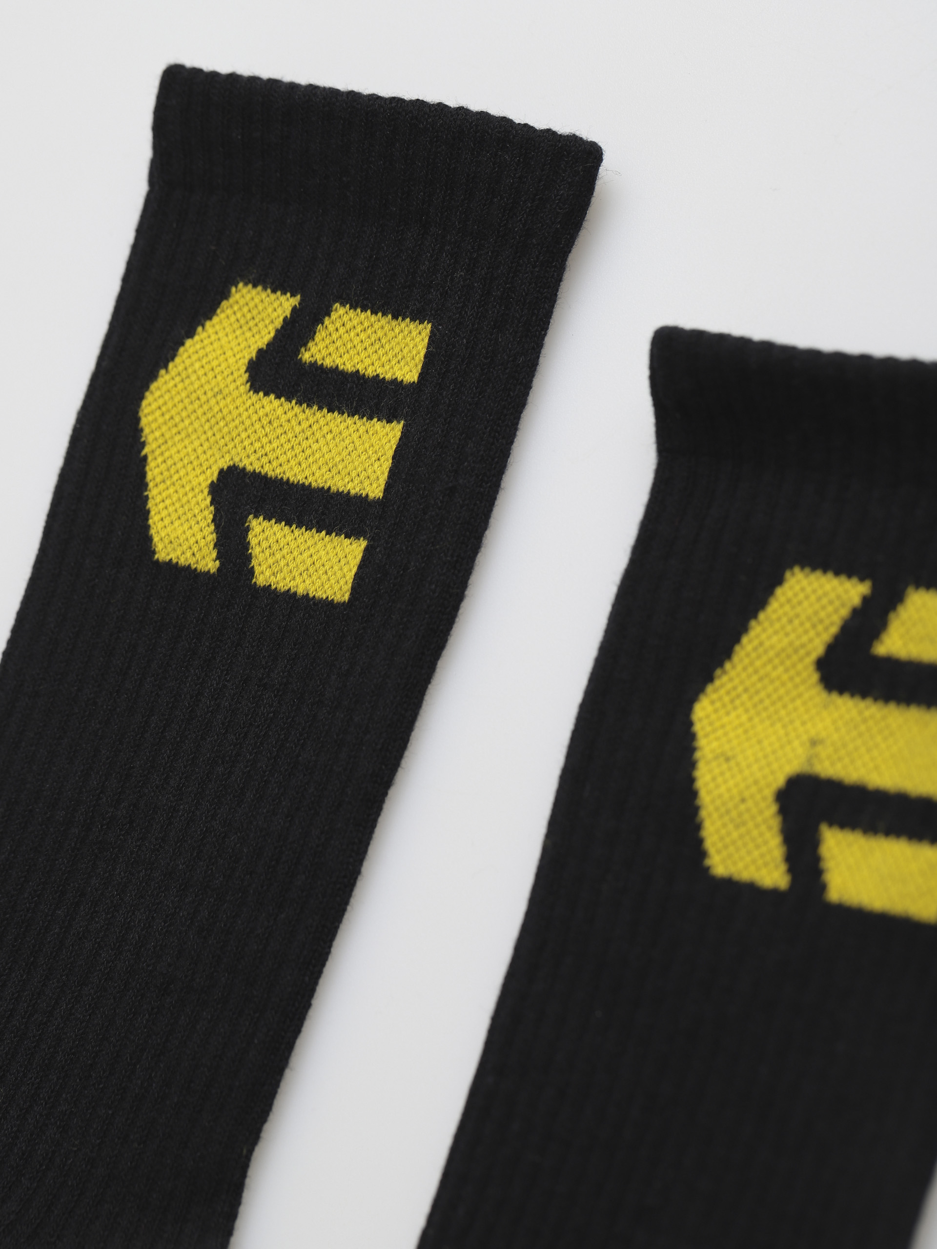 Etnies Direct Zokni (black/yellow)