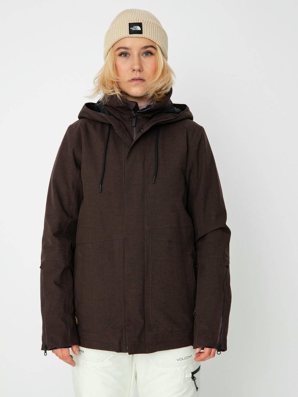 Volcom Sherwin Ins Snowboard dzseki Wmn (black plum)