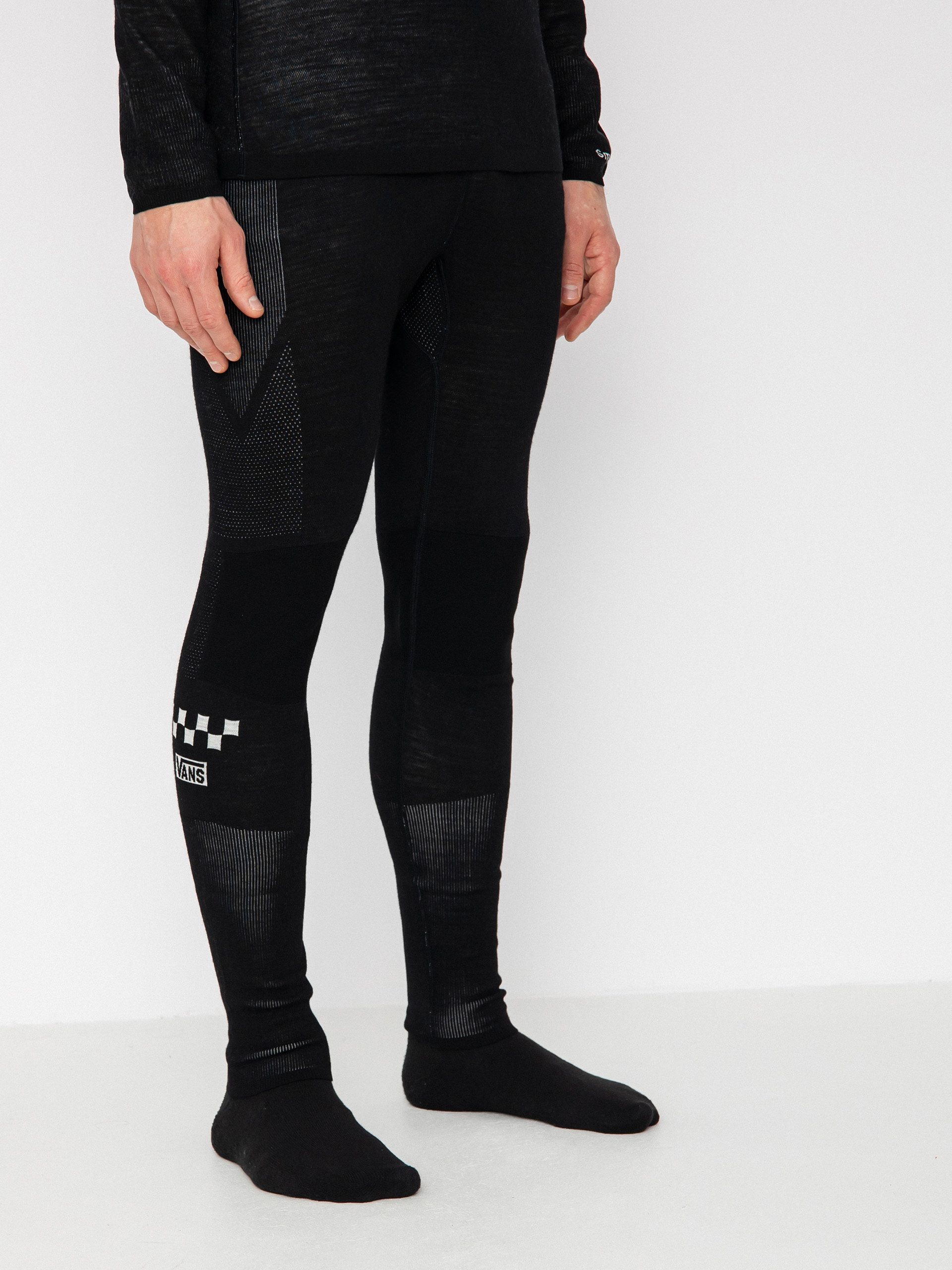 Férfi Vans X Smartwool Intraknit Merino Bottom Thermo leggings (black)