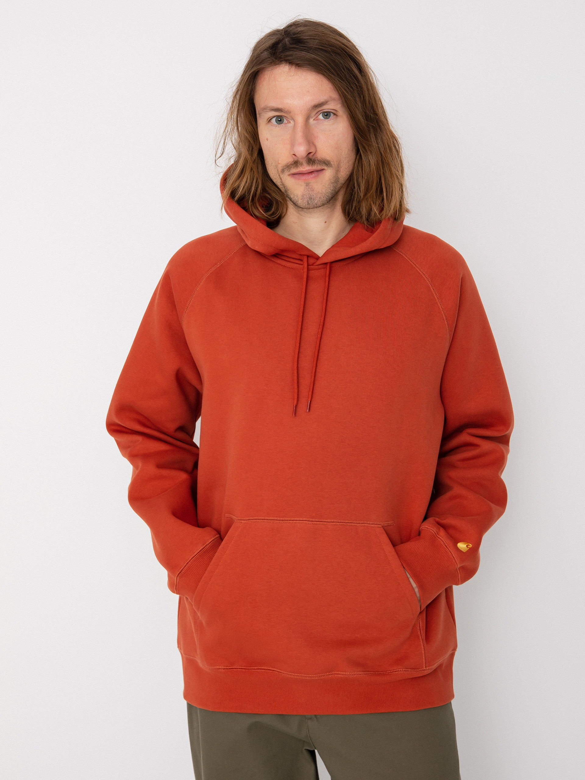 Carhartt WIP Chase HD Kapucnis pulóver (phoenix/gold)
