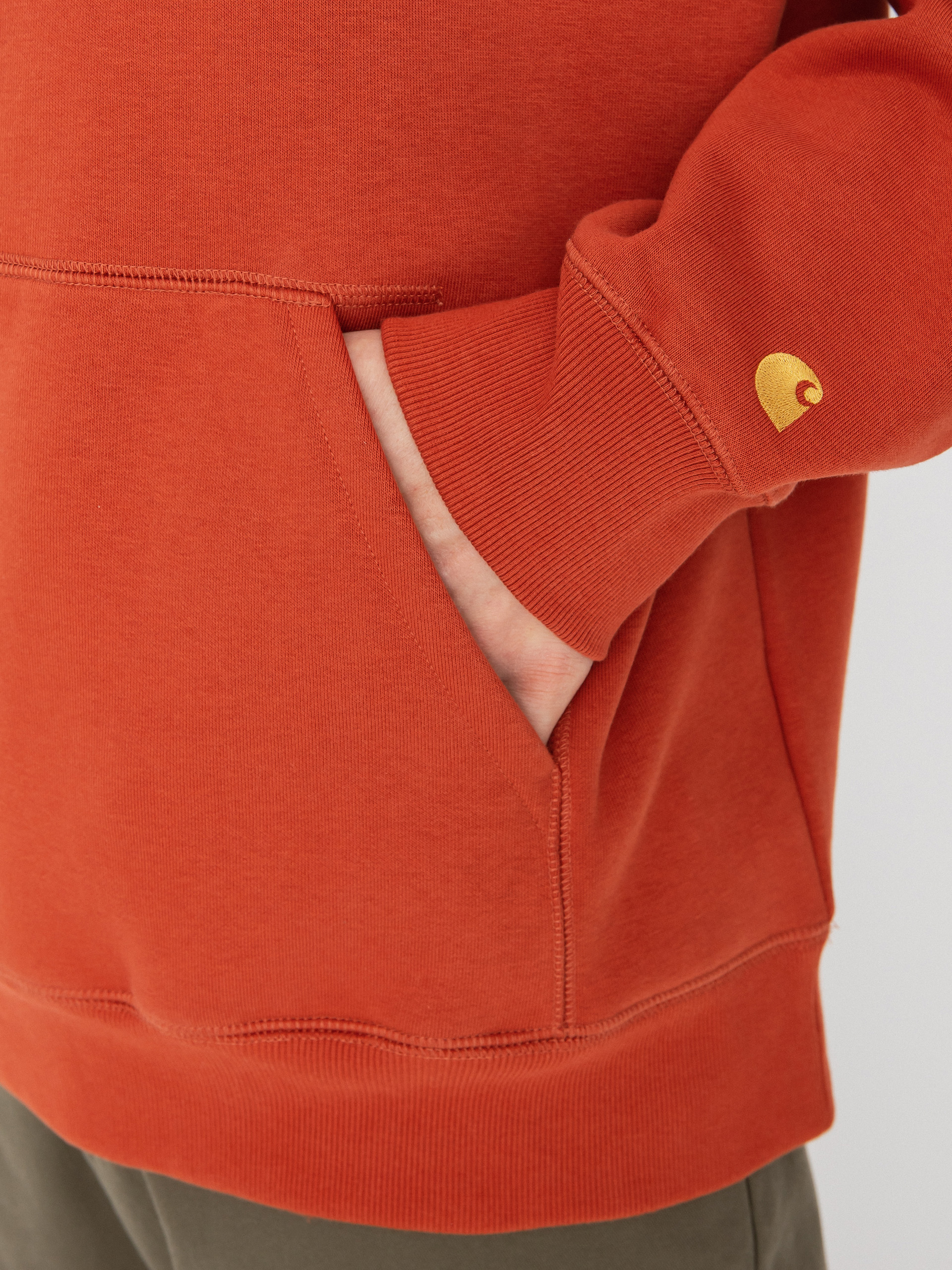 Carhartt WIP Chase HD Kapucnis pulóver (phoenix/gold)