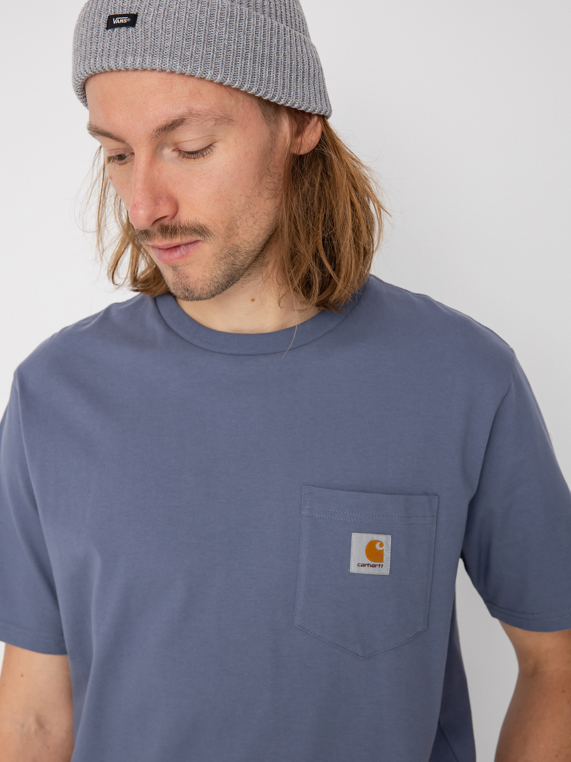 Carhartt WIP Pocket Póló (bluefin)
