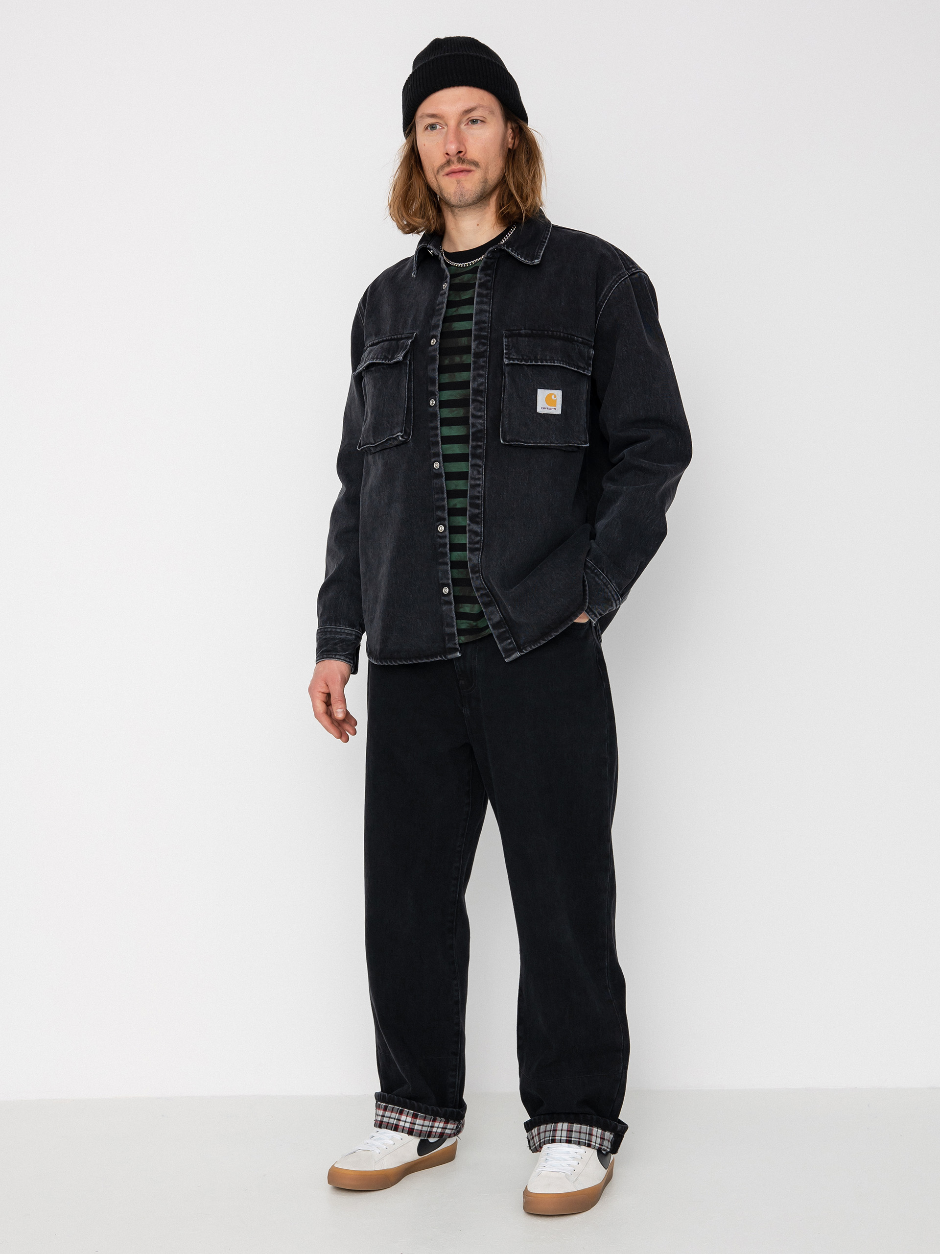 Carhartt WIP Rider Kisnadrág (black)