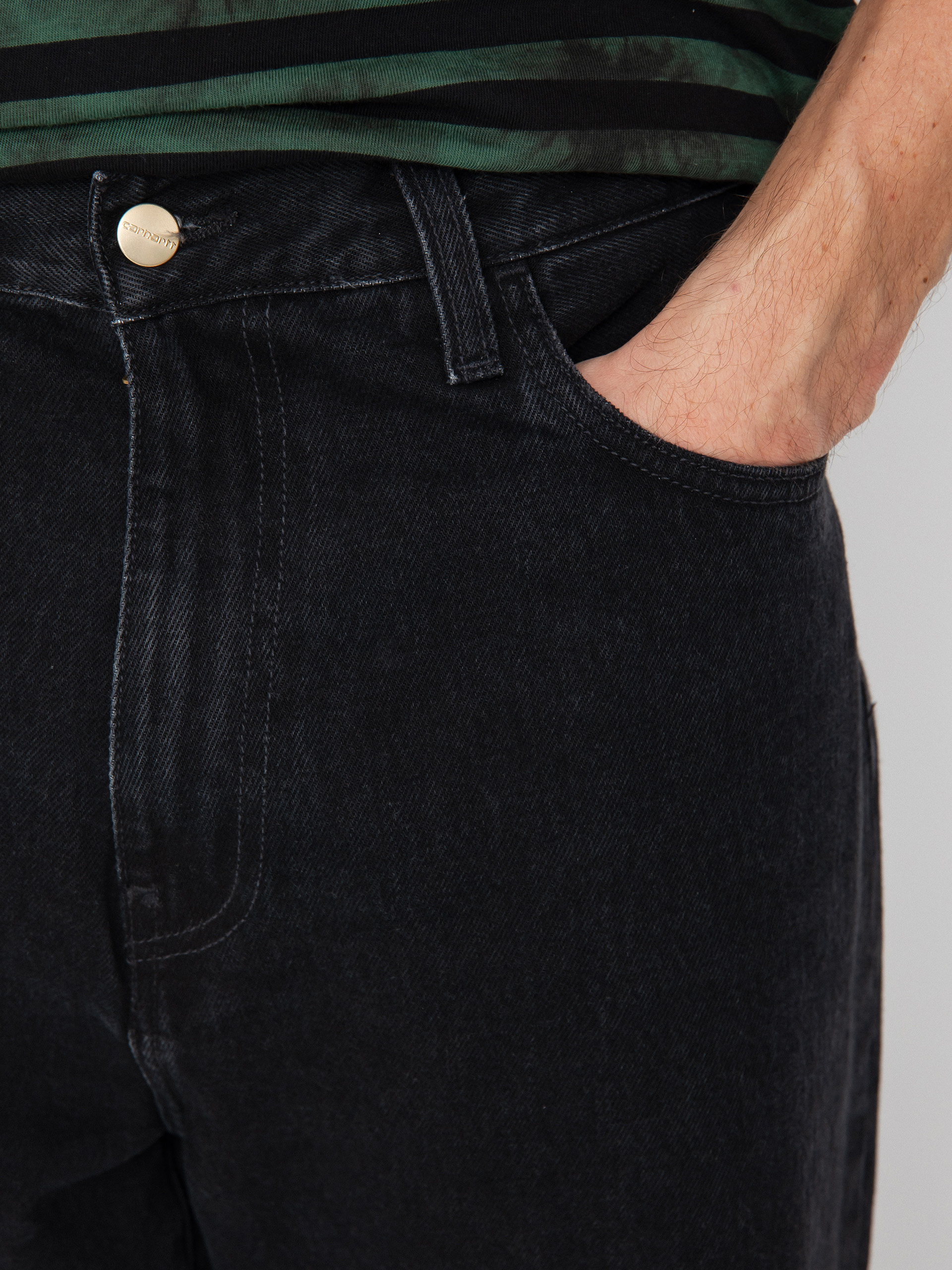 Carhartt WIP Rider Kisnadrág (black)