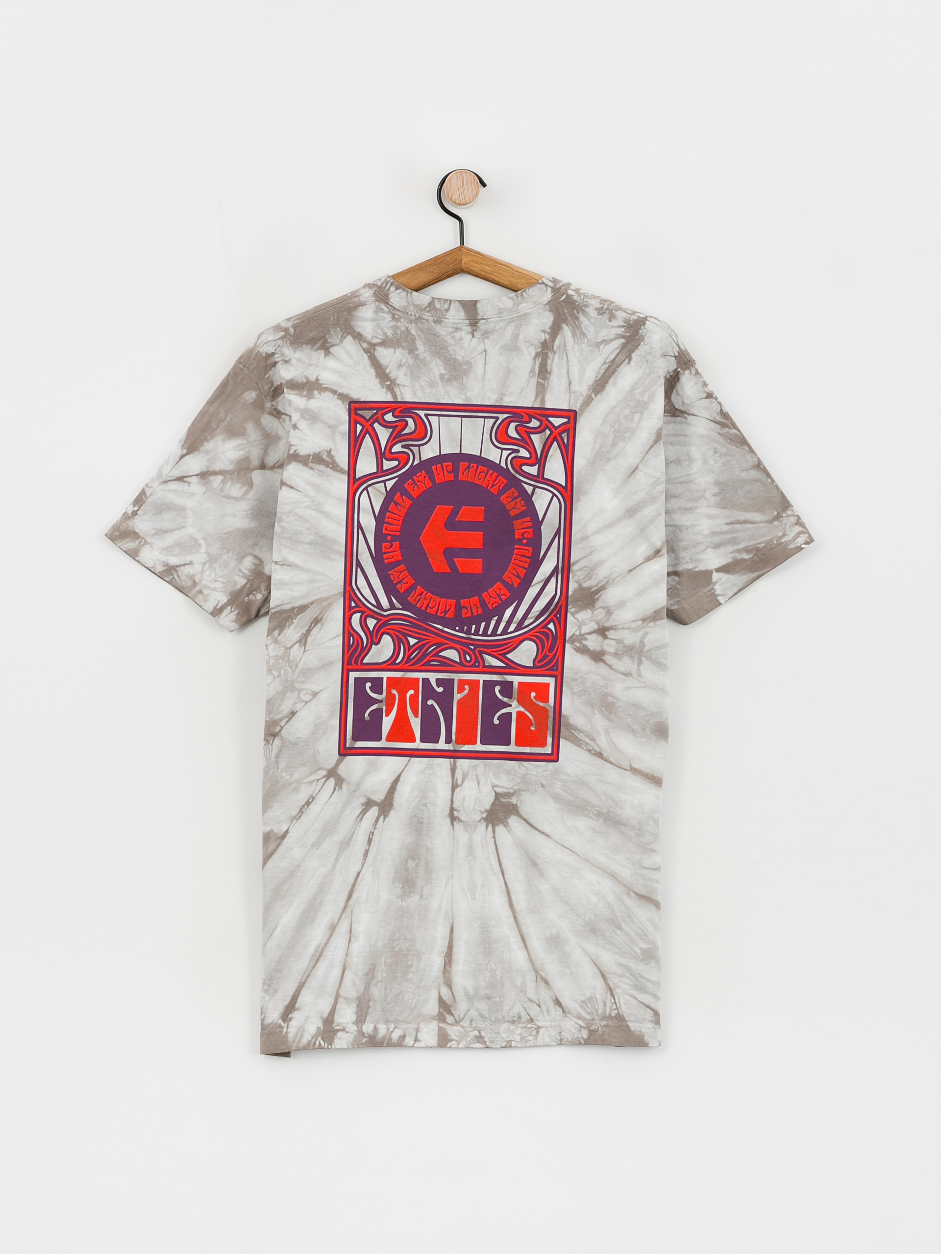 Etnies Hazy Wash póló (grey)