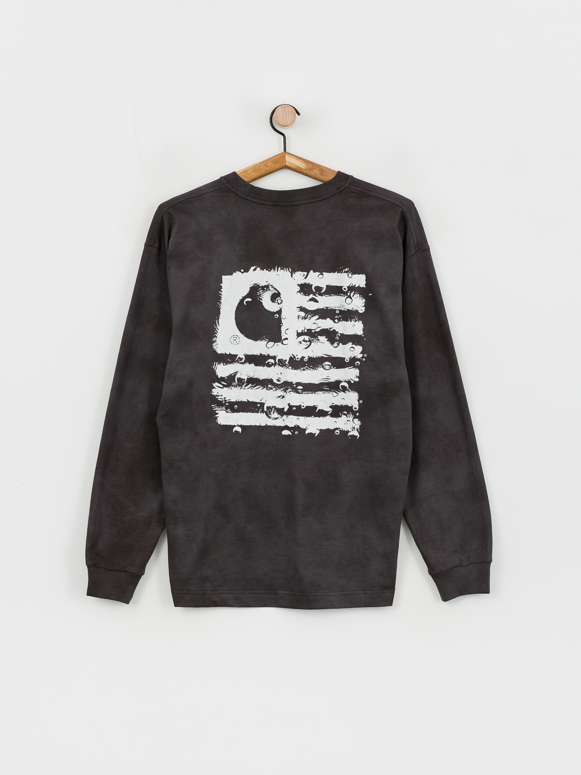 Carhartt WIP Chromo Hosszú ujjú felső (black chromo)