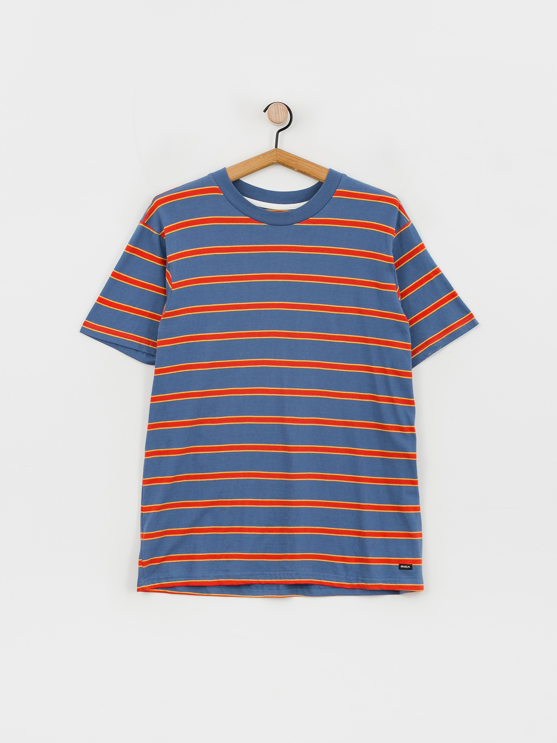RVCA Daybreak Stripe Crew póló (royal)