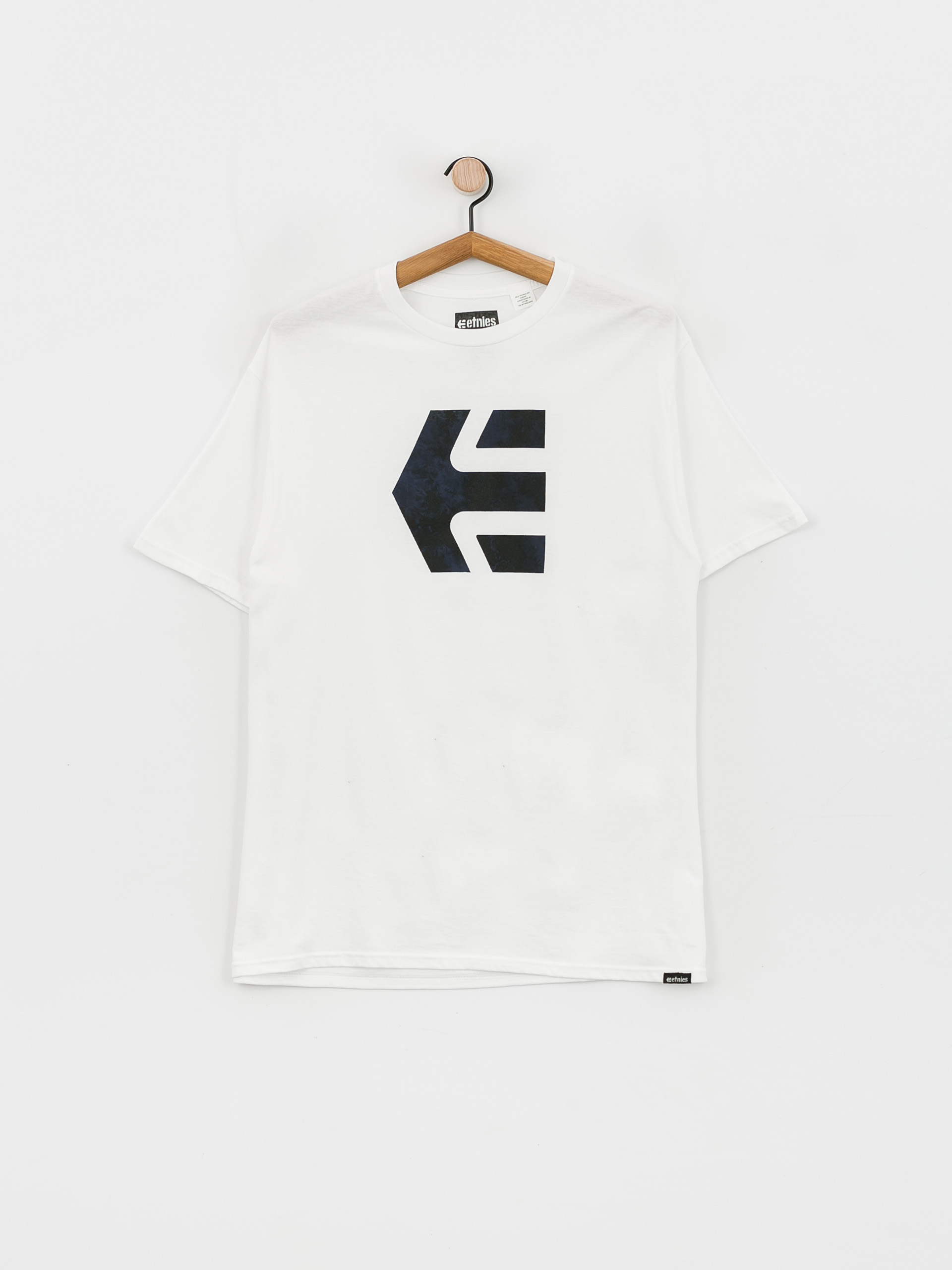 Etnies Icon Print póló (white/blue/black)