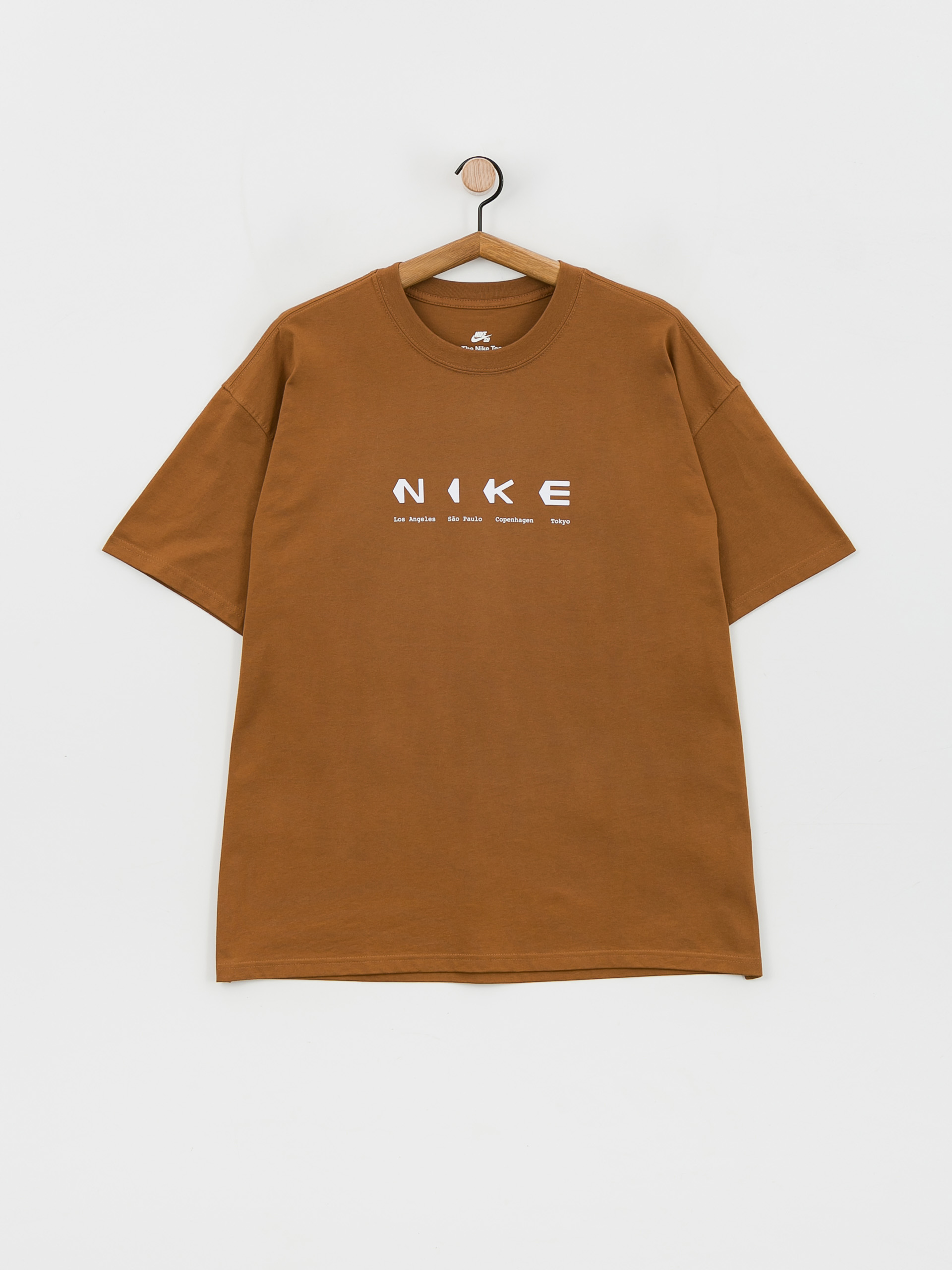 Nike SB City Info póló (ale brown)