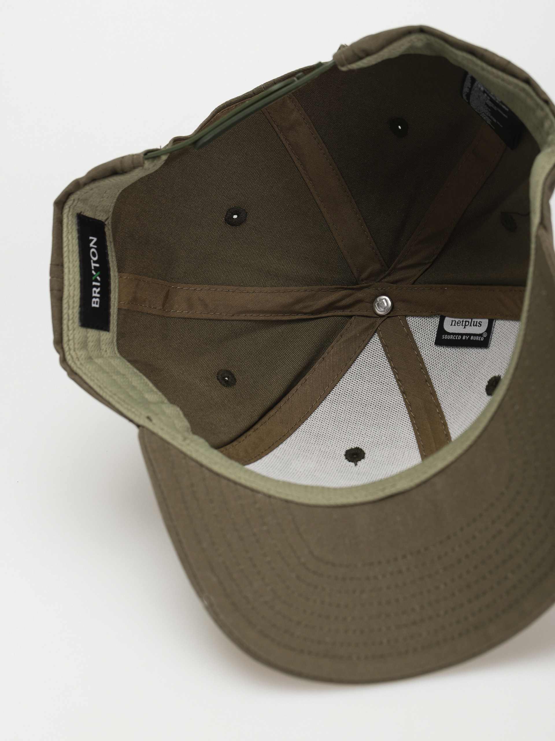 Brixton Palmer Proper X Mp Snapback Baseball sapka (military olive)