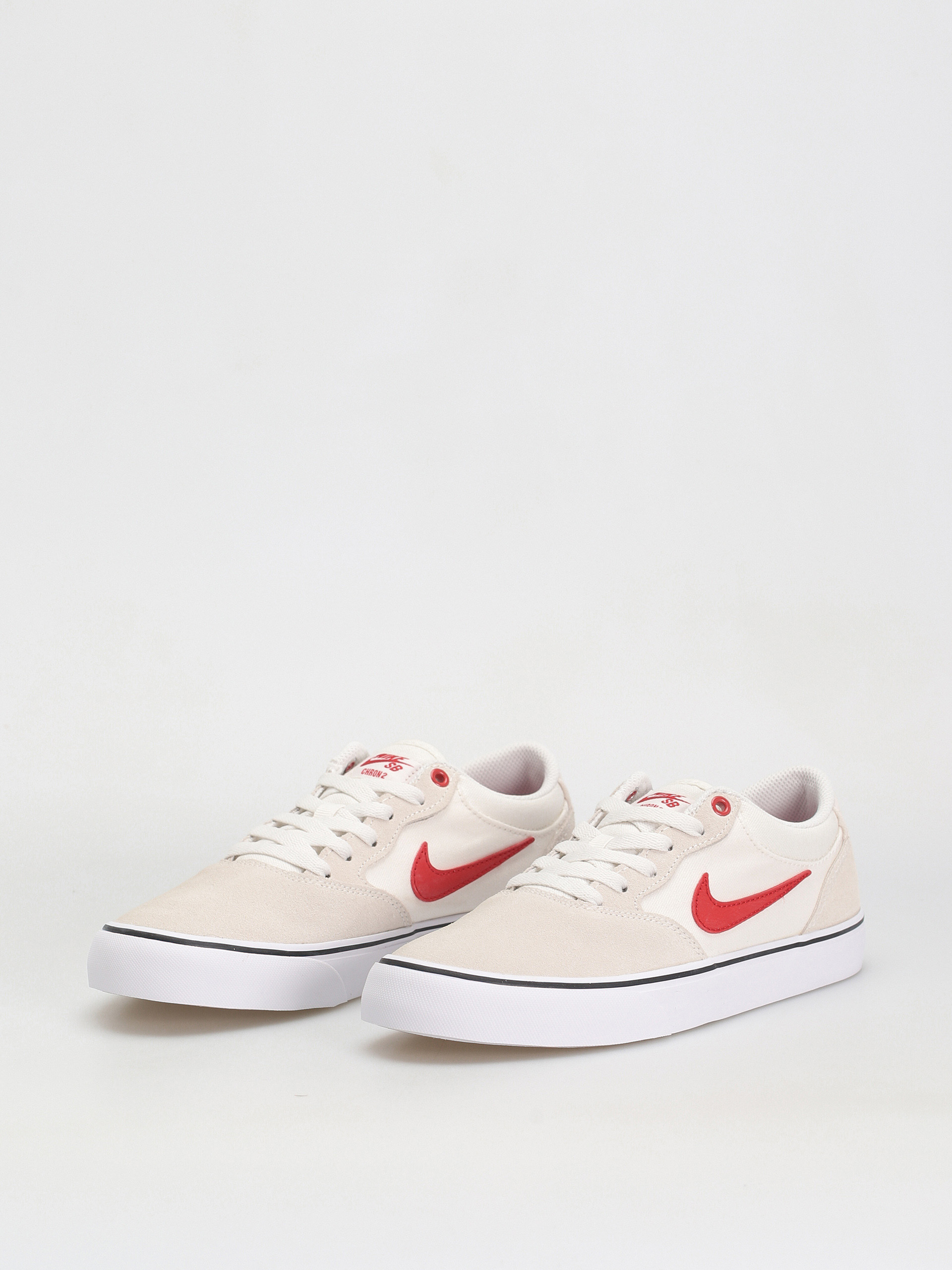 Nike SB Chron 2 Cipők (summit white/university red phantom)