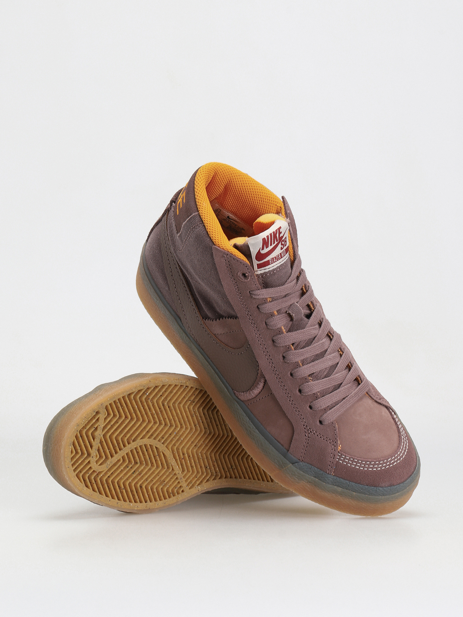 Nike SB Zoom Blazer Mid Premium Cipők (plum eclipse/plum eclipse kumquat)