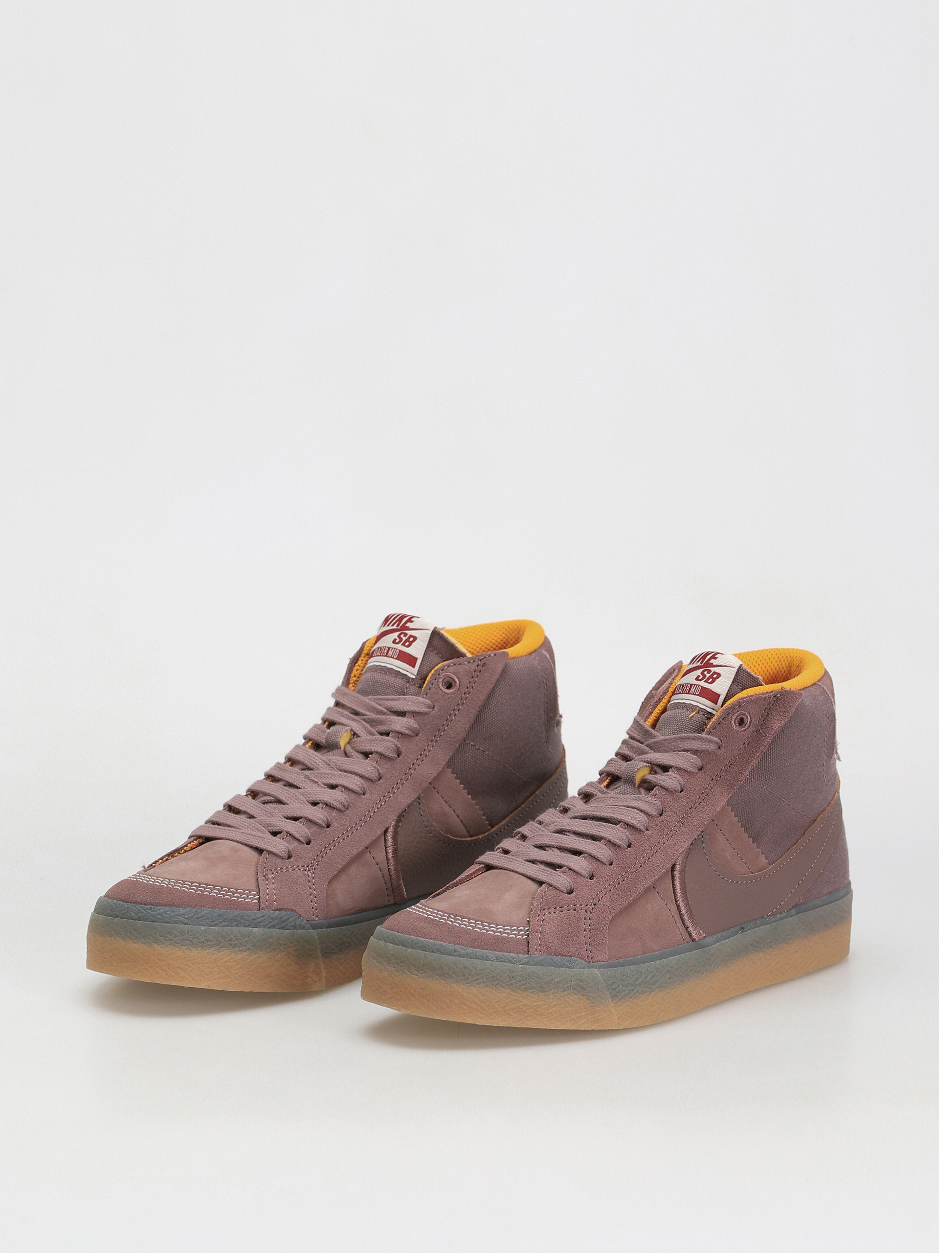 Nike SB Zoom Blazer Mid Premium Cipők (plum eclipse/plum eclipse kumquat)
