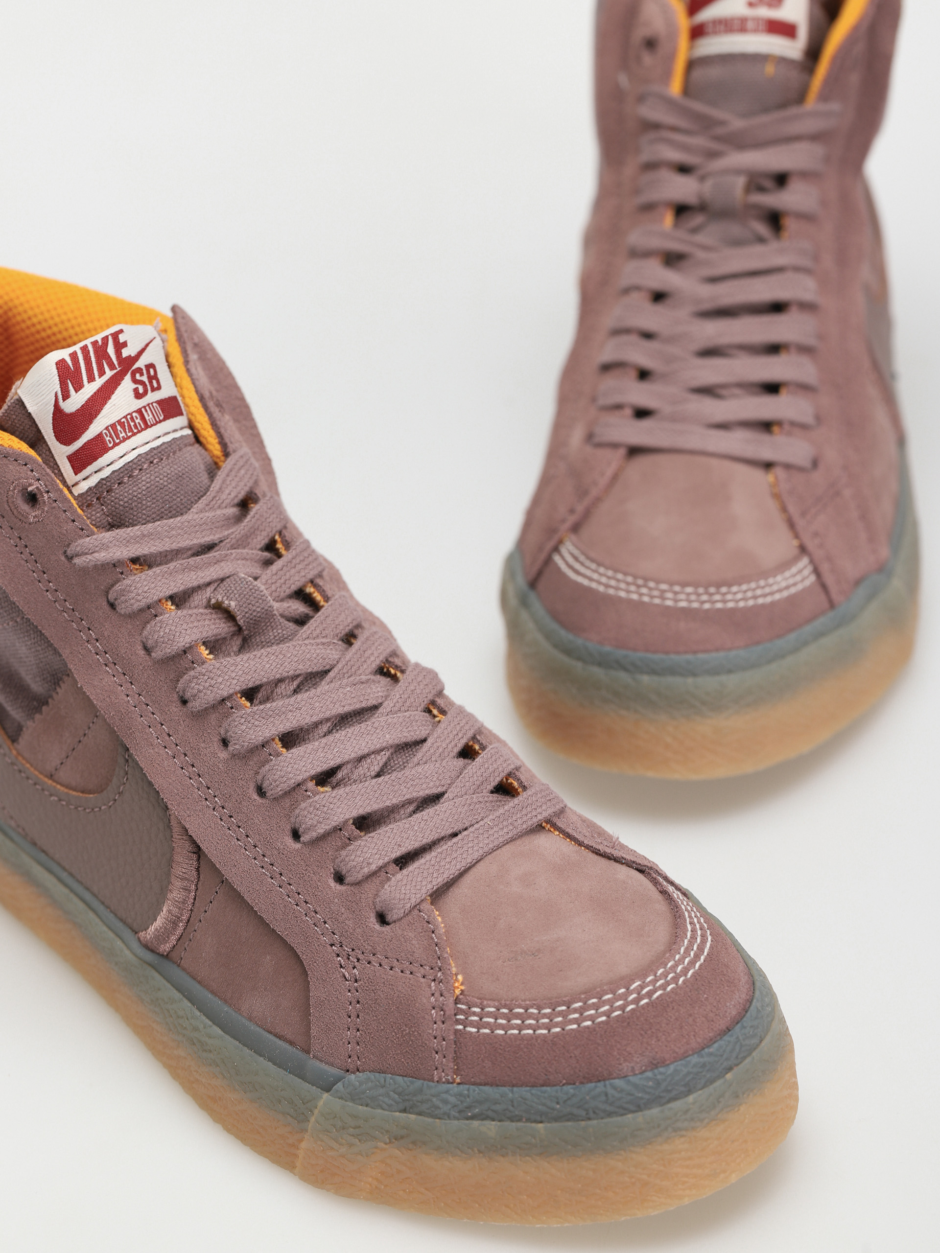 Nike SB Zoom Blazer Mid Premium Cipők (plum eclipse/plum eclipse kumquat)