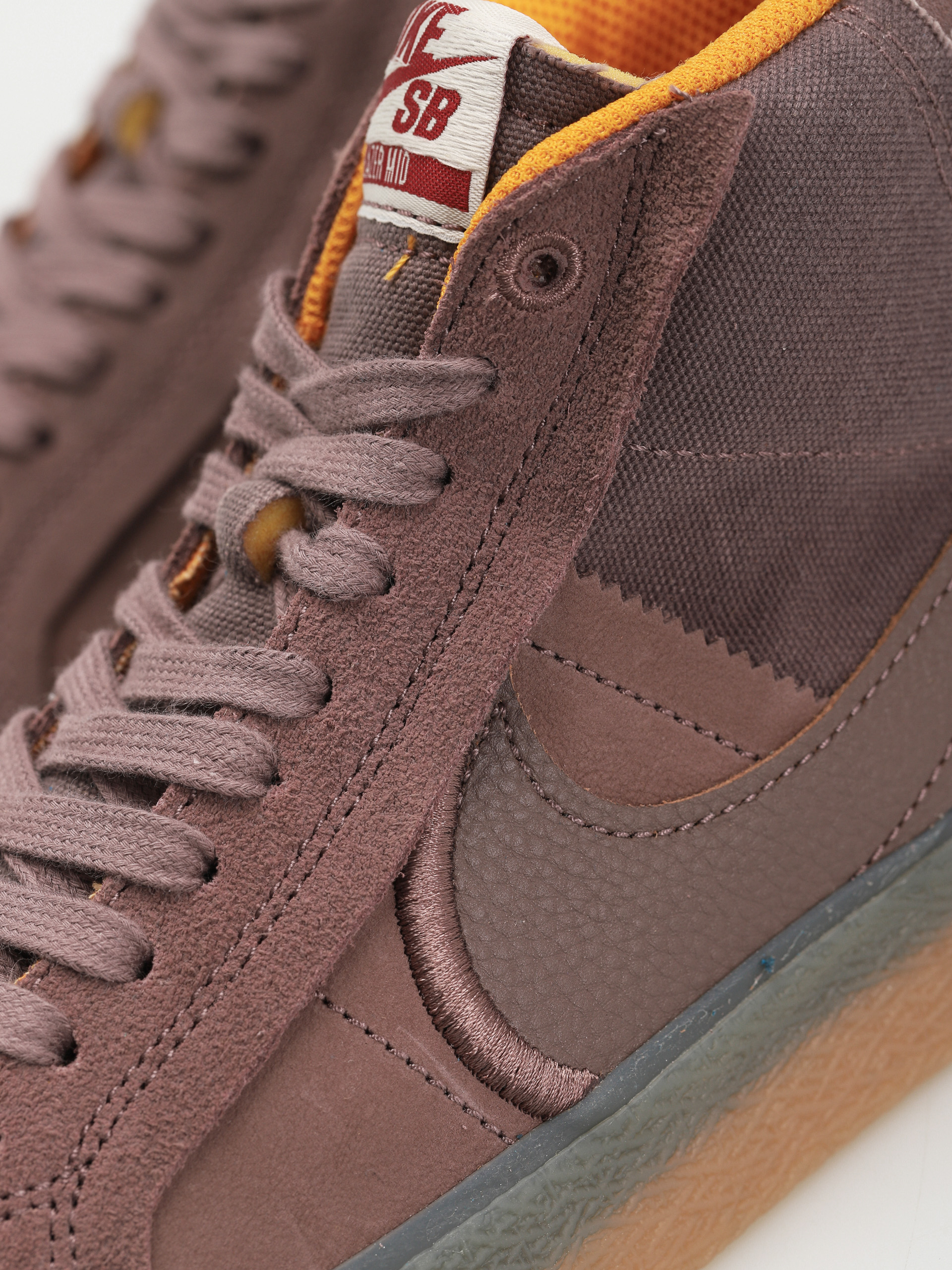 Nike SB Zoom Blazer Mid Premium Cipők (plum eclipse/plum eclipse kumquat)