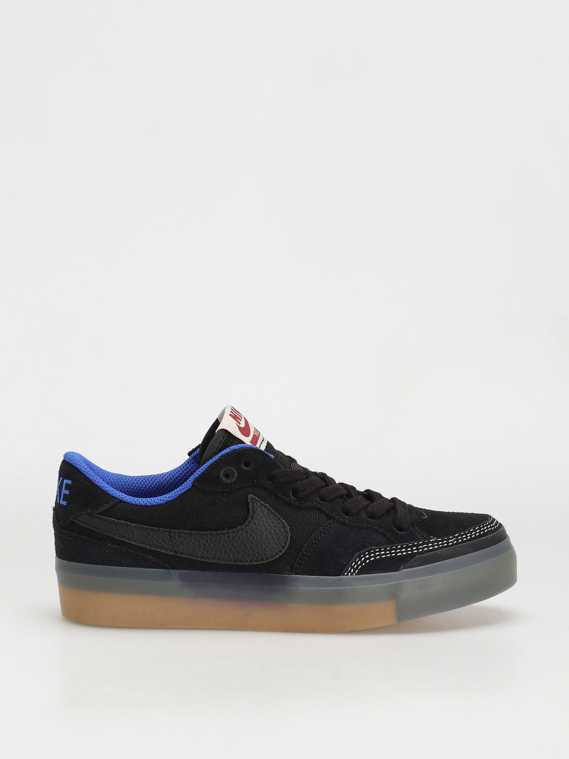 Nike SB Pogo Premium Cipők (black/black hyper royal gum light brown)