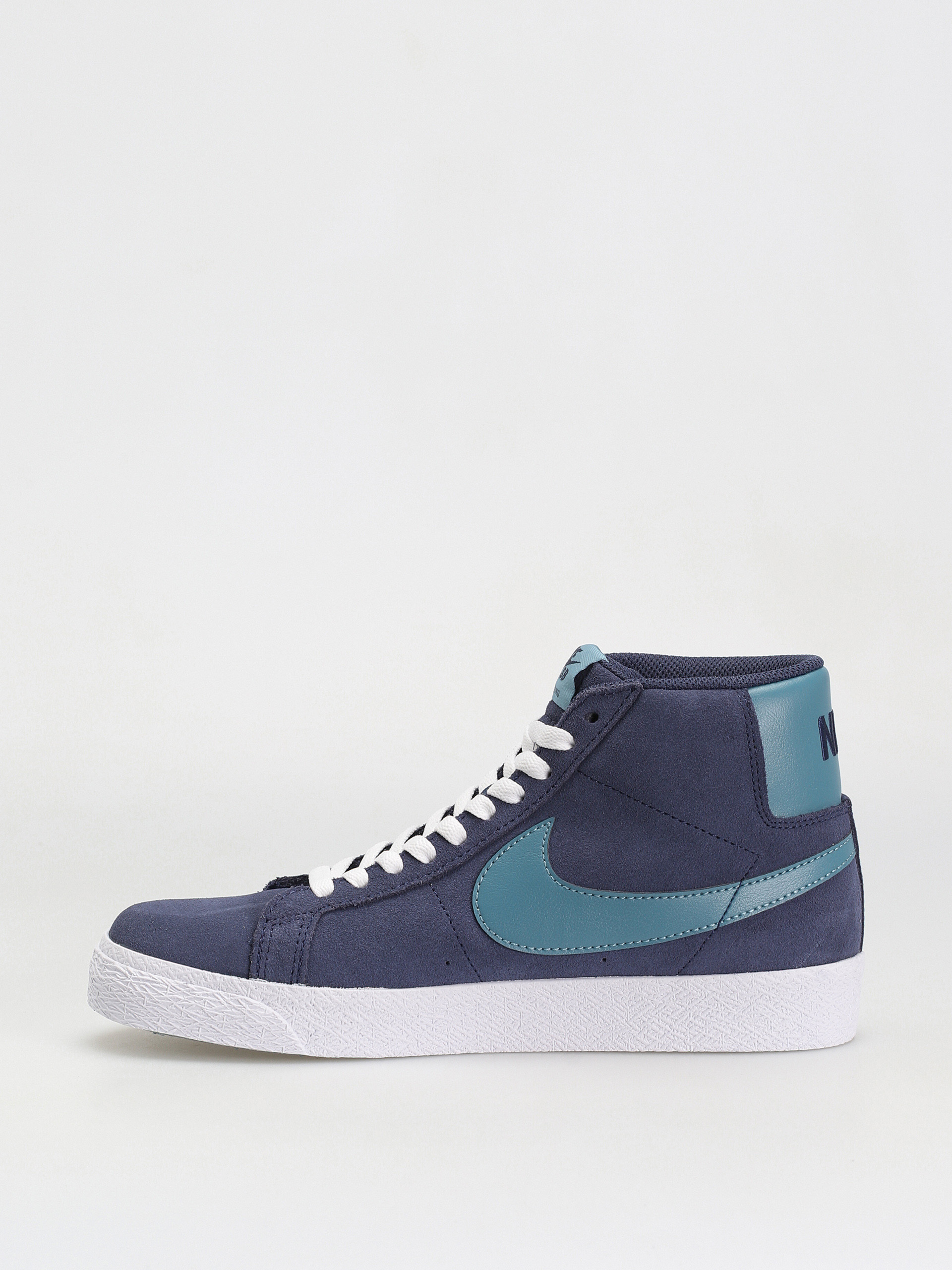 Nike SB Zoom Blazer Mid Cipők (midnight navy/noise aqua midnight navy)