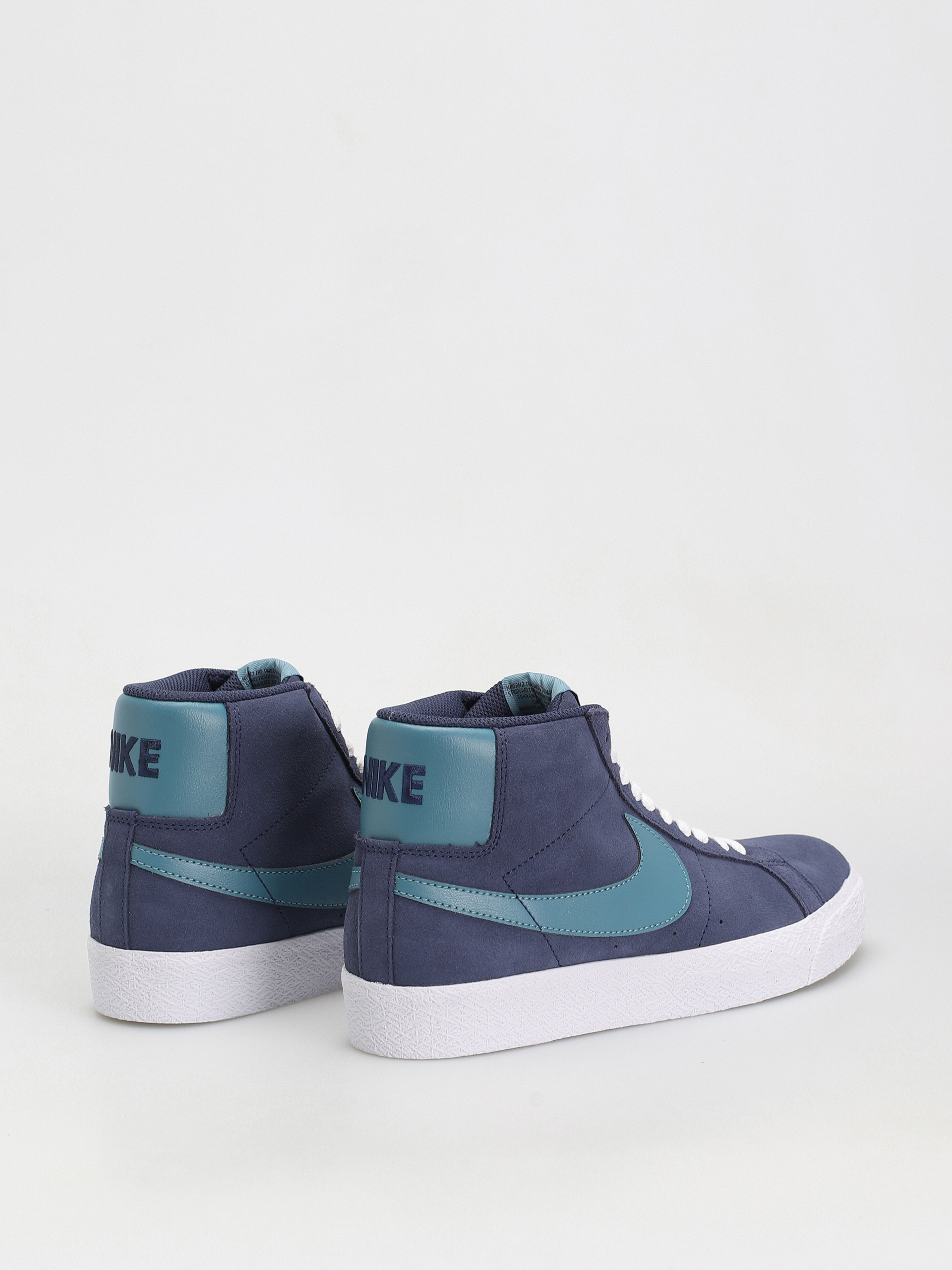 Nike SB Zoom Blazer Mid Cipők (midnight navy/noise aqua midnight navy)