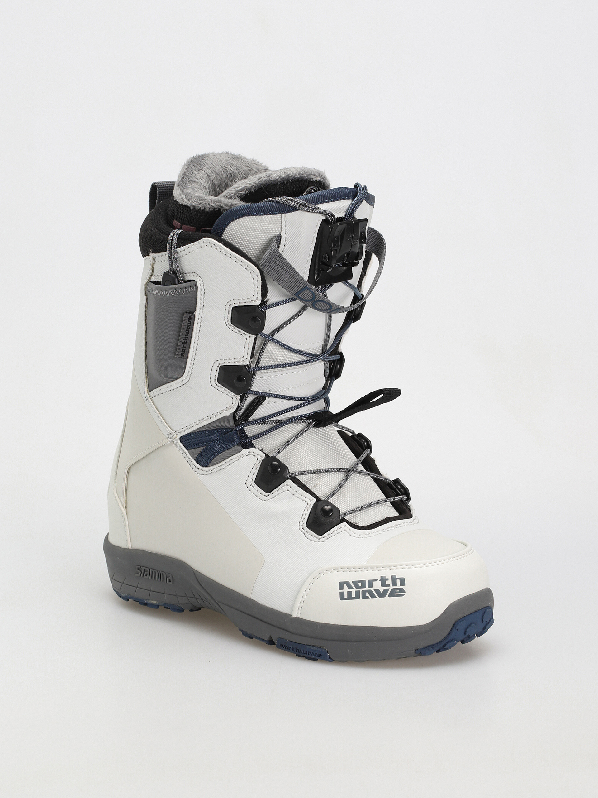 Női Northwave Domino Sl Snowboard cipők (light grey)
