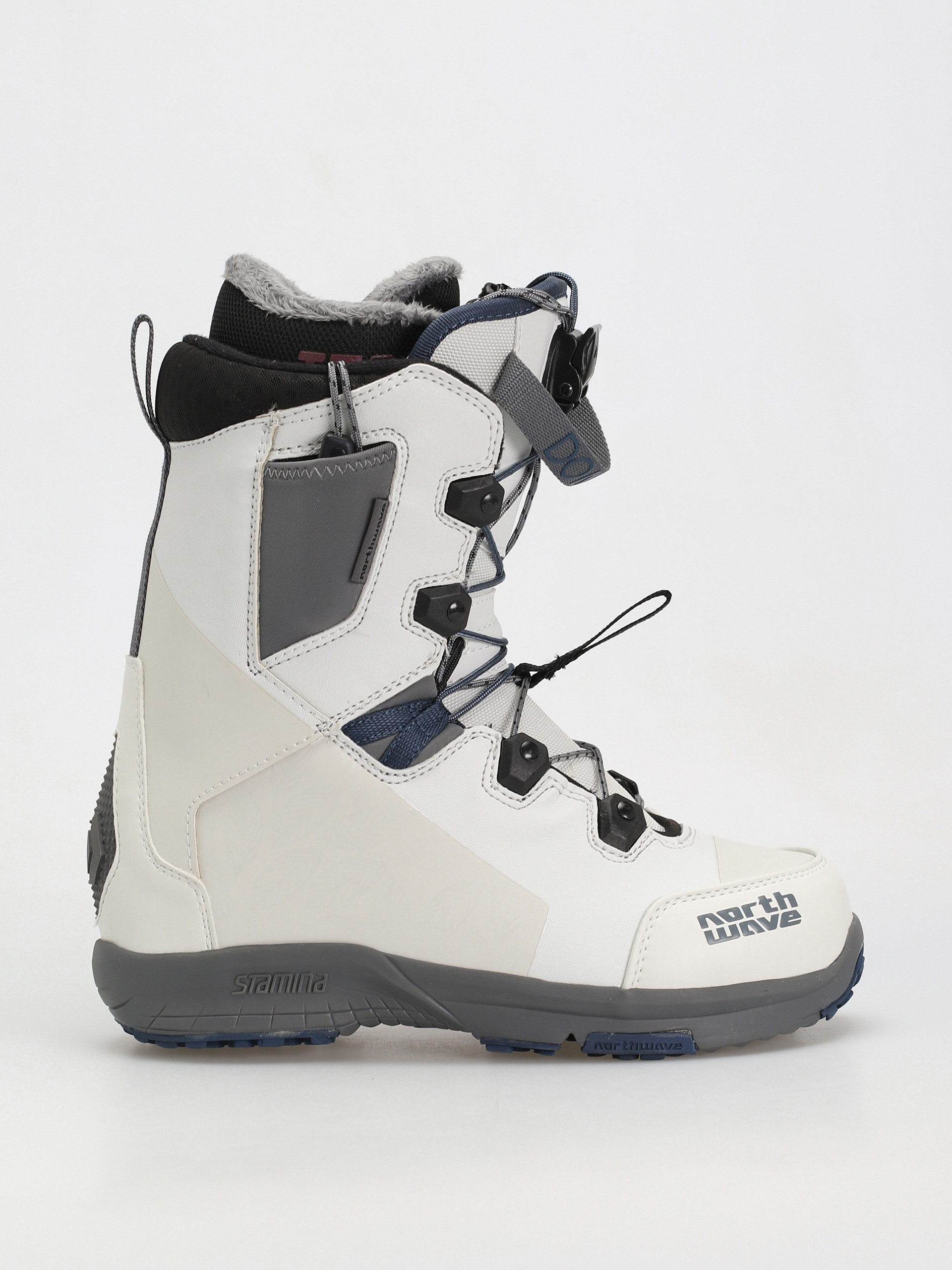 Női Northwave Domino Sl Snowboard cipők (light grey)