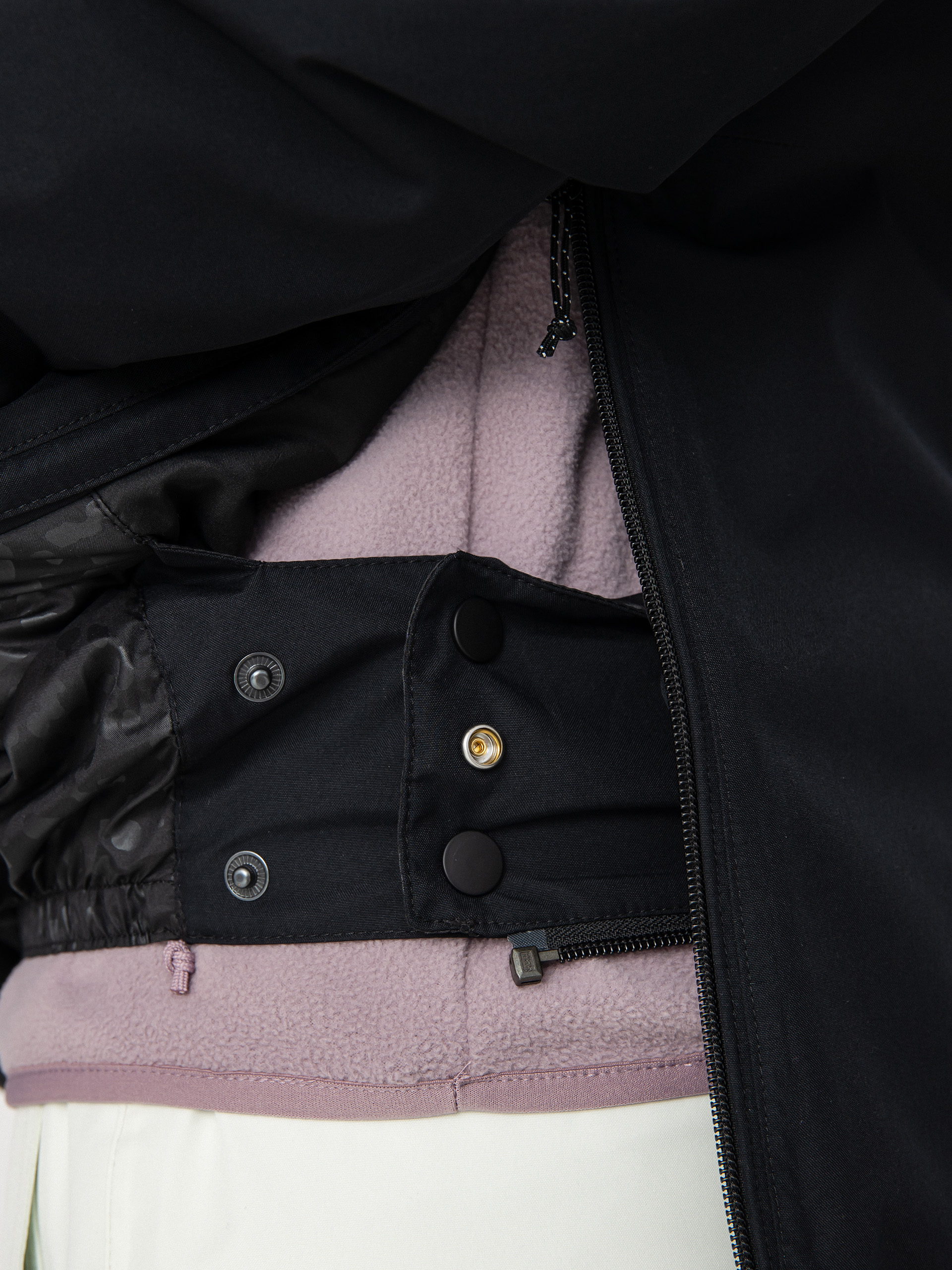 Női Volcom Fern Ins Gore Pullover Snowboard dzseki (black)