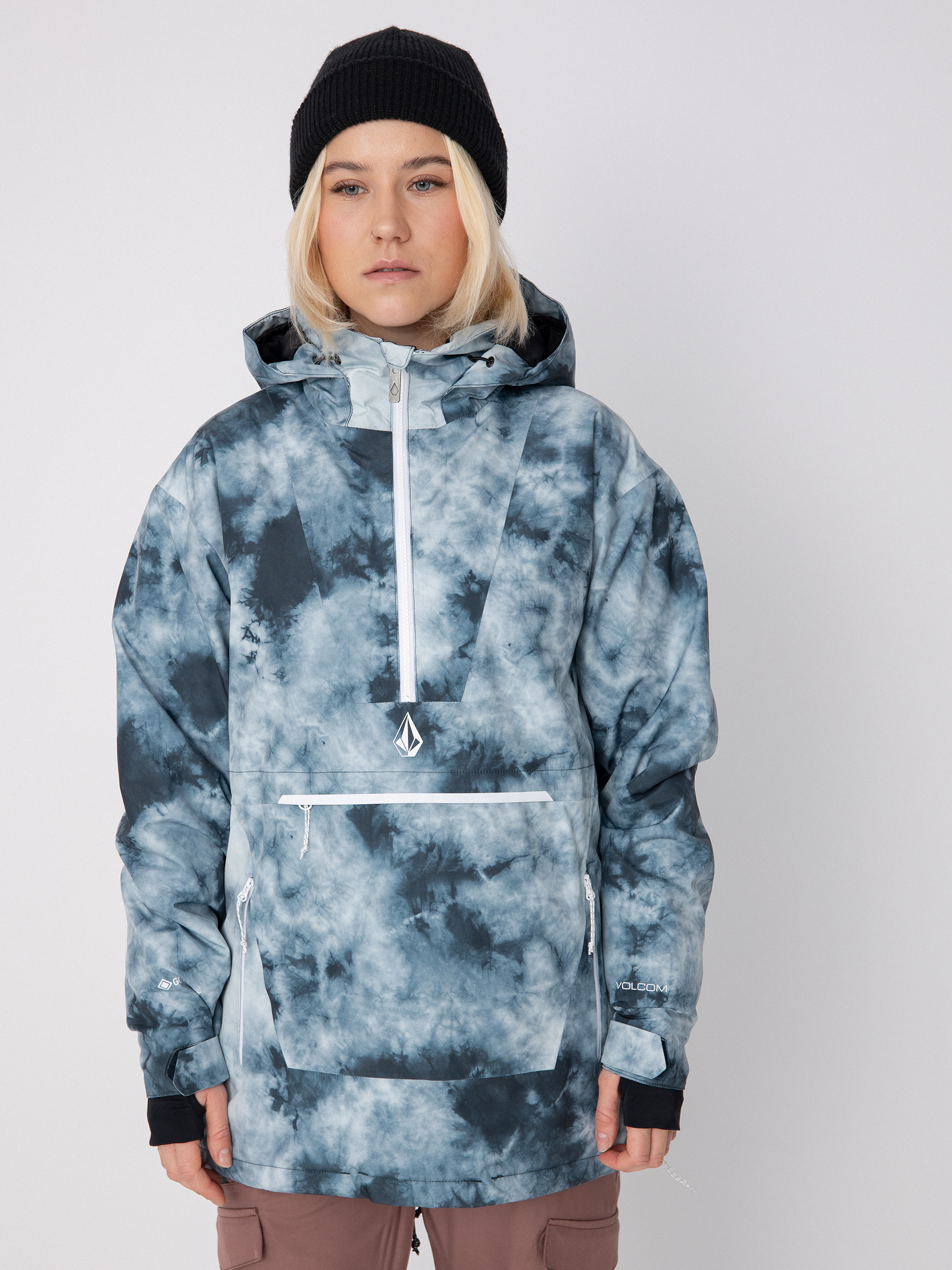 Női Volcom Fern Ins Gore Pullover Snowboard dzseki (storm tie dye)