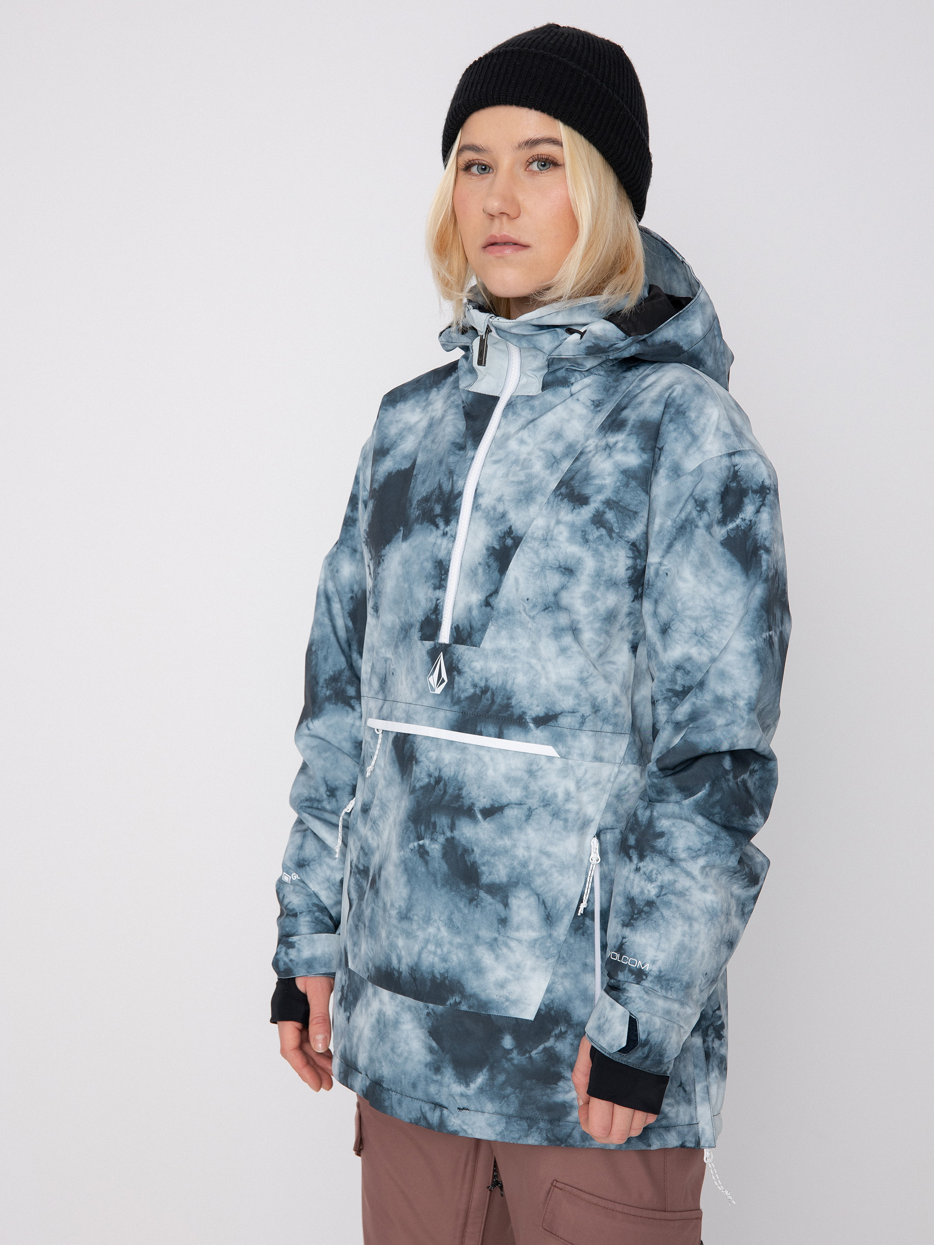 Női Volcom Fern Ins Gore Pullover Snowboard dzseki (storm tie dye)