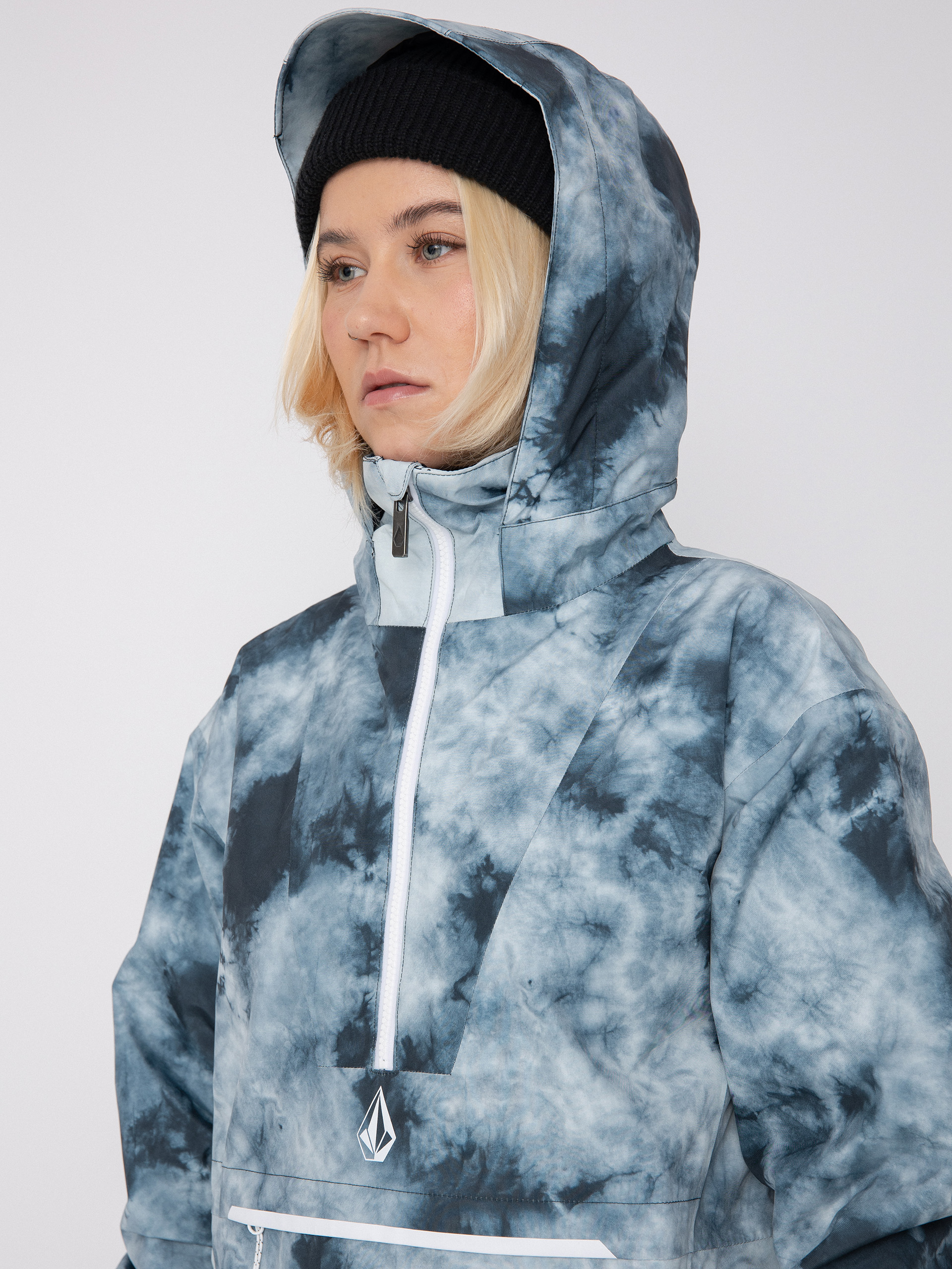 Női Volcom Fern Ins Gore Pullover Snowboard dzseki (storm tie dye)