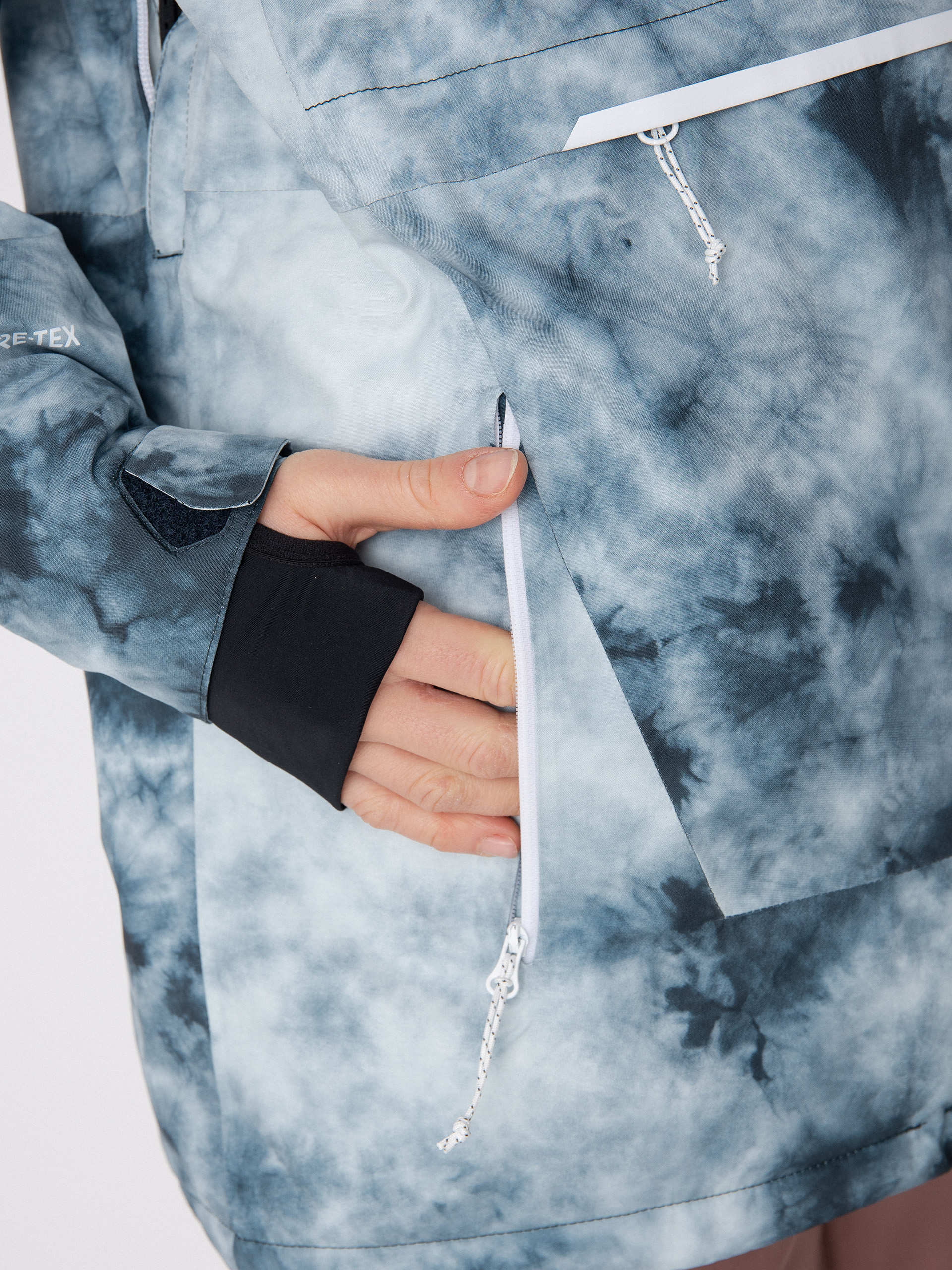 Női Volcom Fern Ins Gore Pullover Snowboard dzseki (storm tie dye)