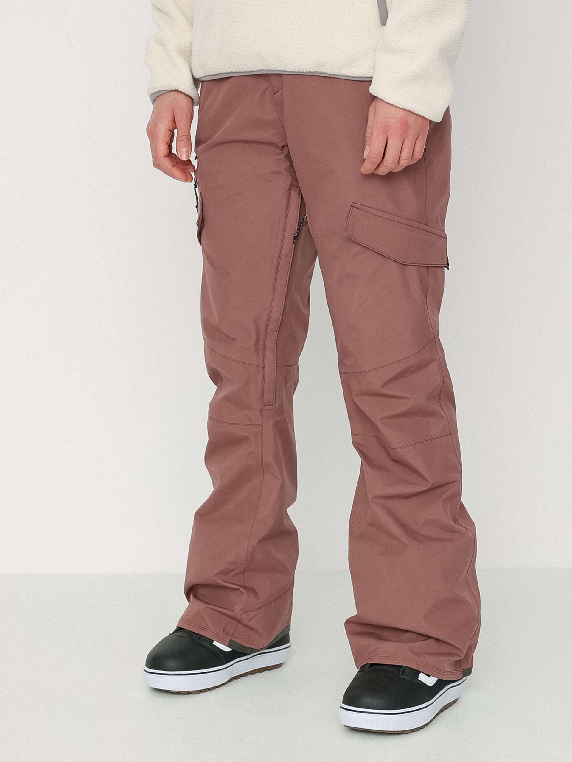 Női Volcom Aston Gore Tex Snowboard nadrág (rosewood)