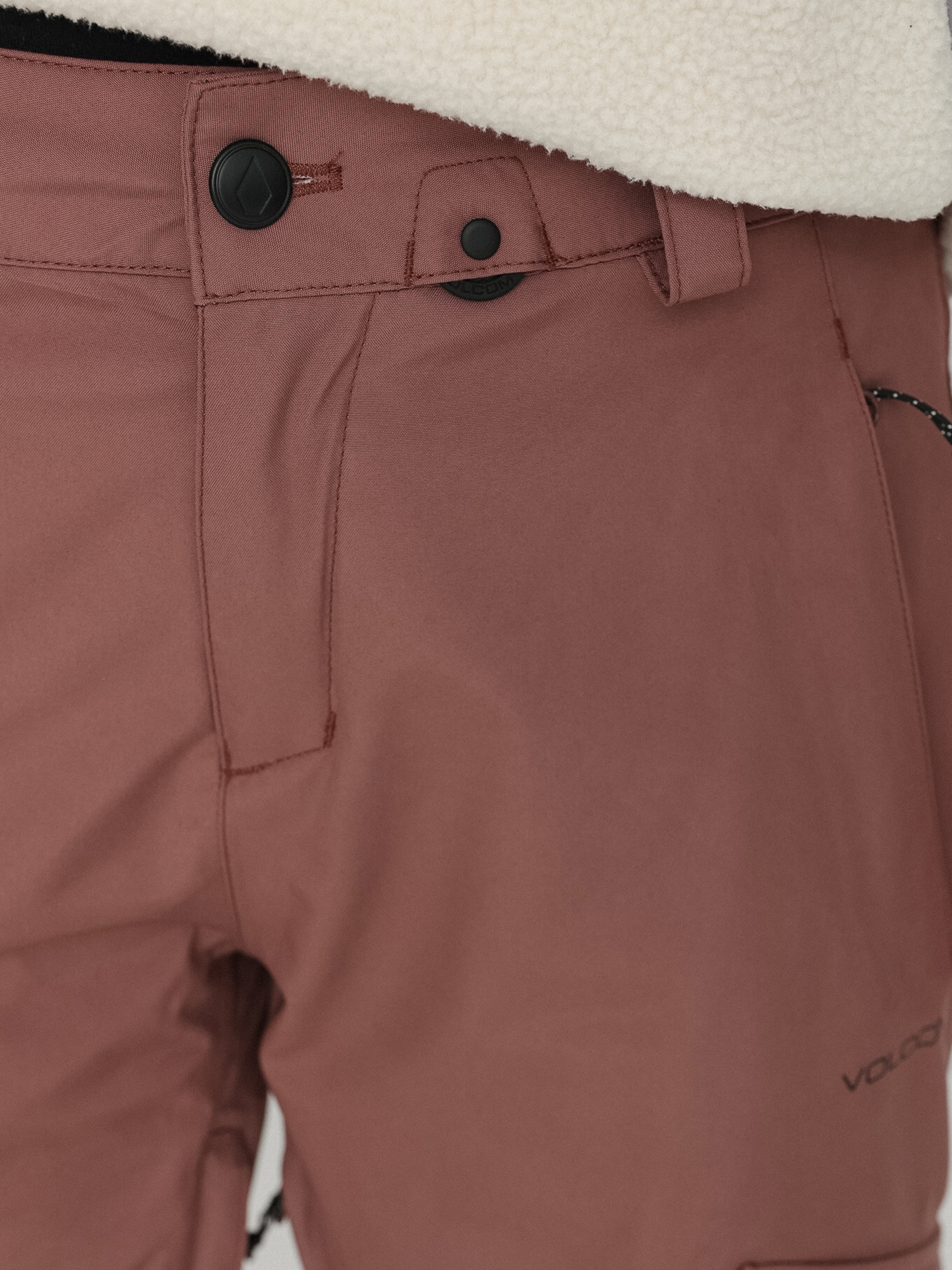 Női Volcom Aston Gore Tex Snowboard nadrág (rosewood)