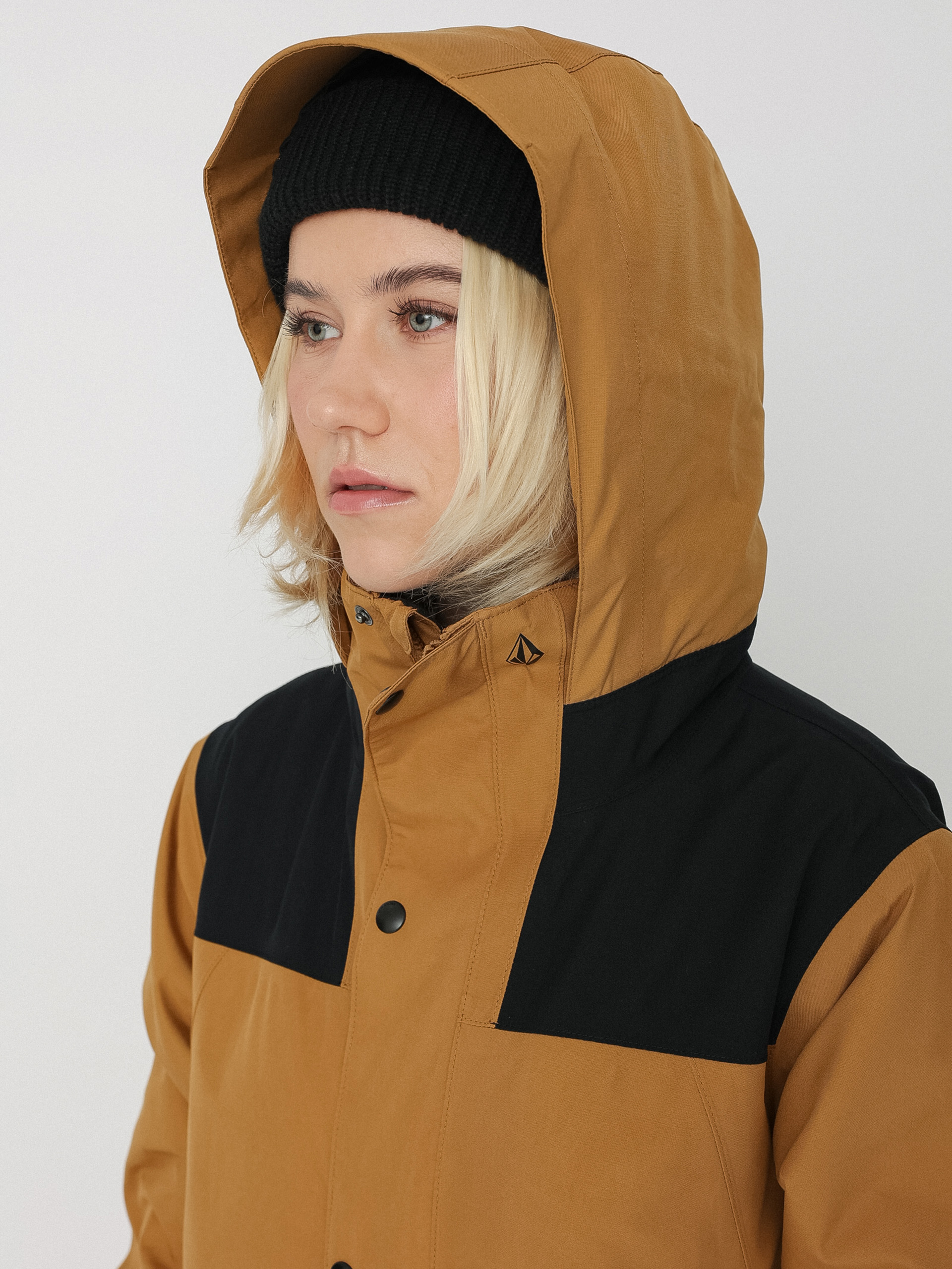 Női Volcom Ell Ins Gore Tex Snowboard dzseki (caramel)