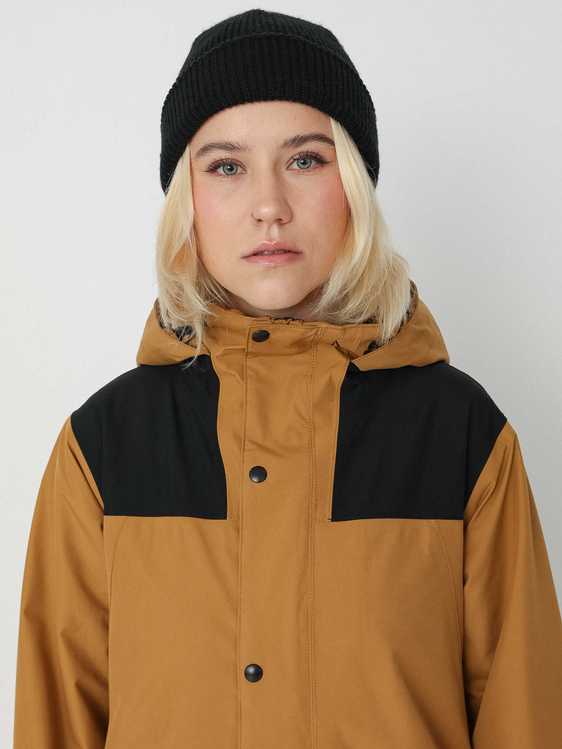 Női Volcom Ell Ins Gore Tex Snowboard dzseki (caramel)